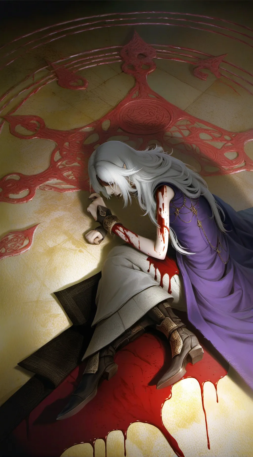 ai character: blood room 2 background