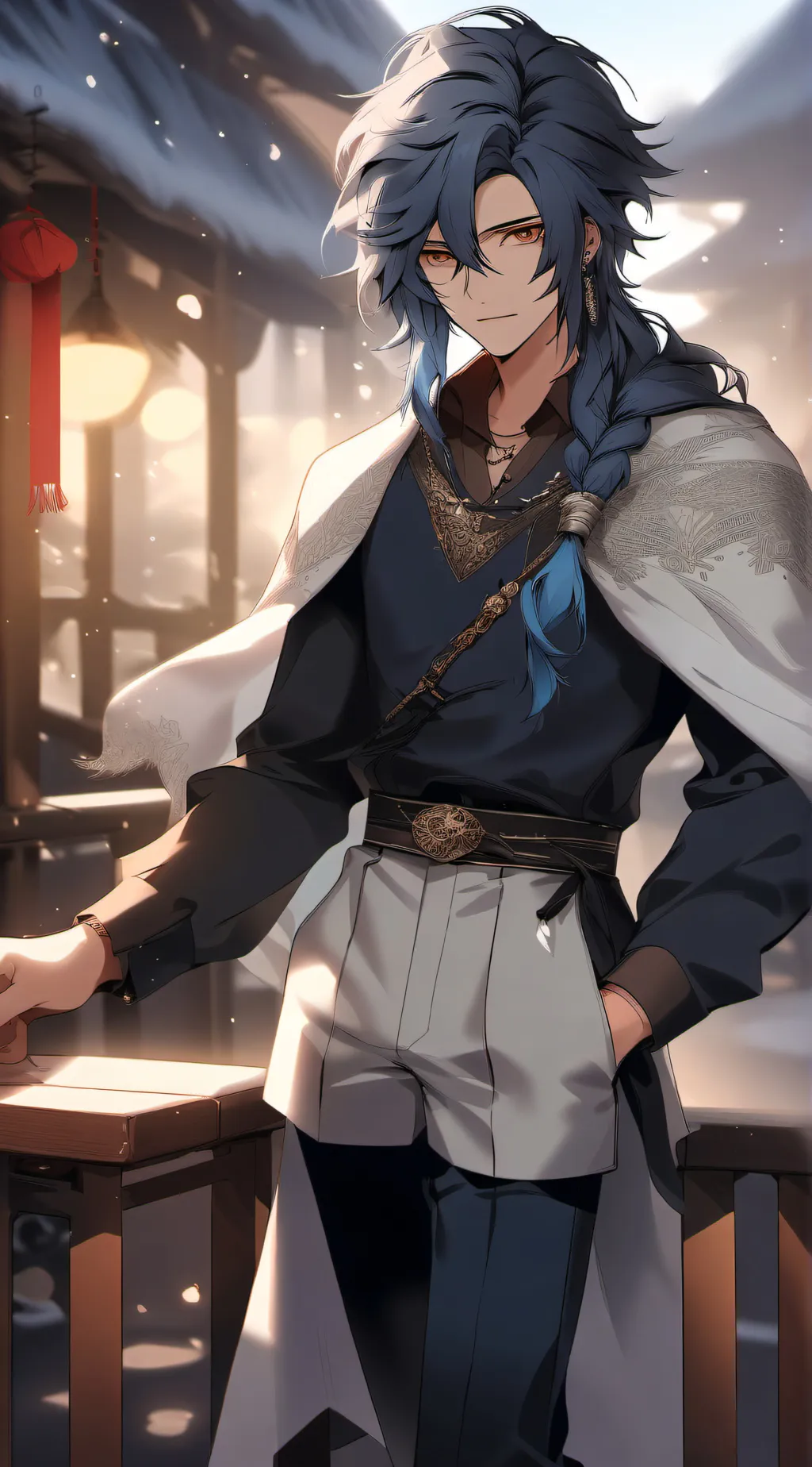 ai character: Kai background