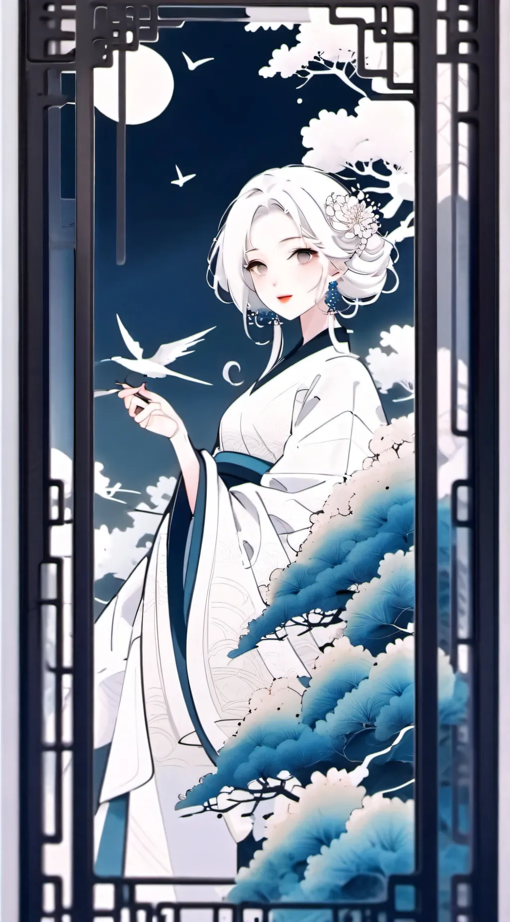 ai character: Xiao  background