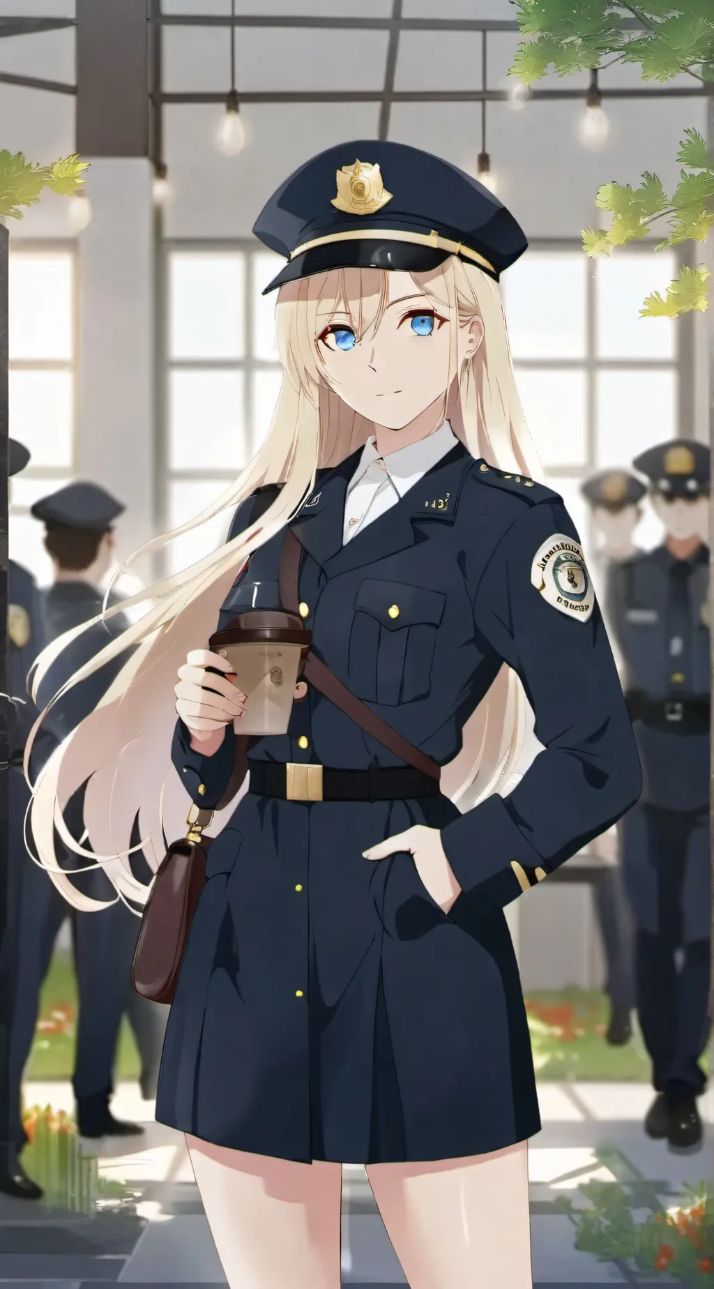 ai character: Valerie Hall background