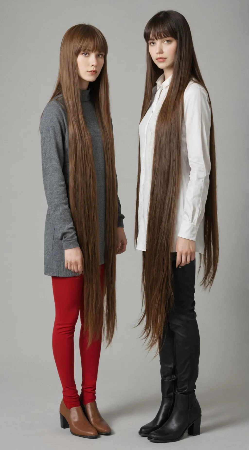 ai character: Jill and Zoe  background