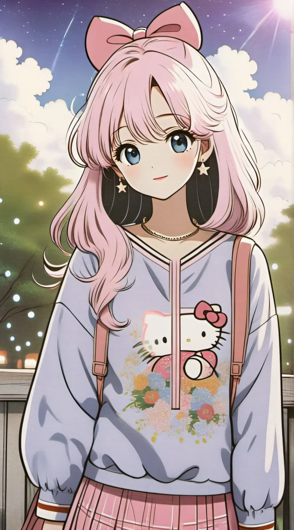 ai character: lily background