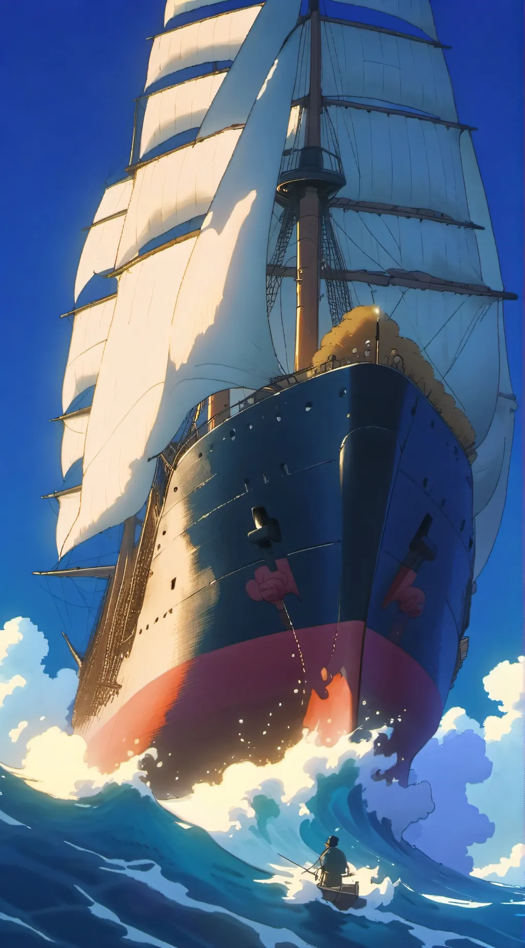 ai character: One Piece Universe background