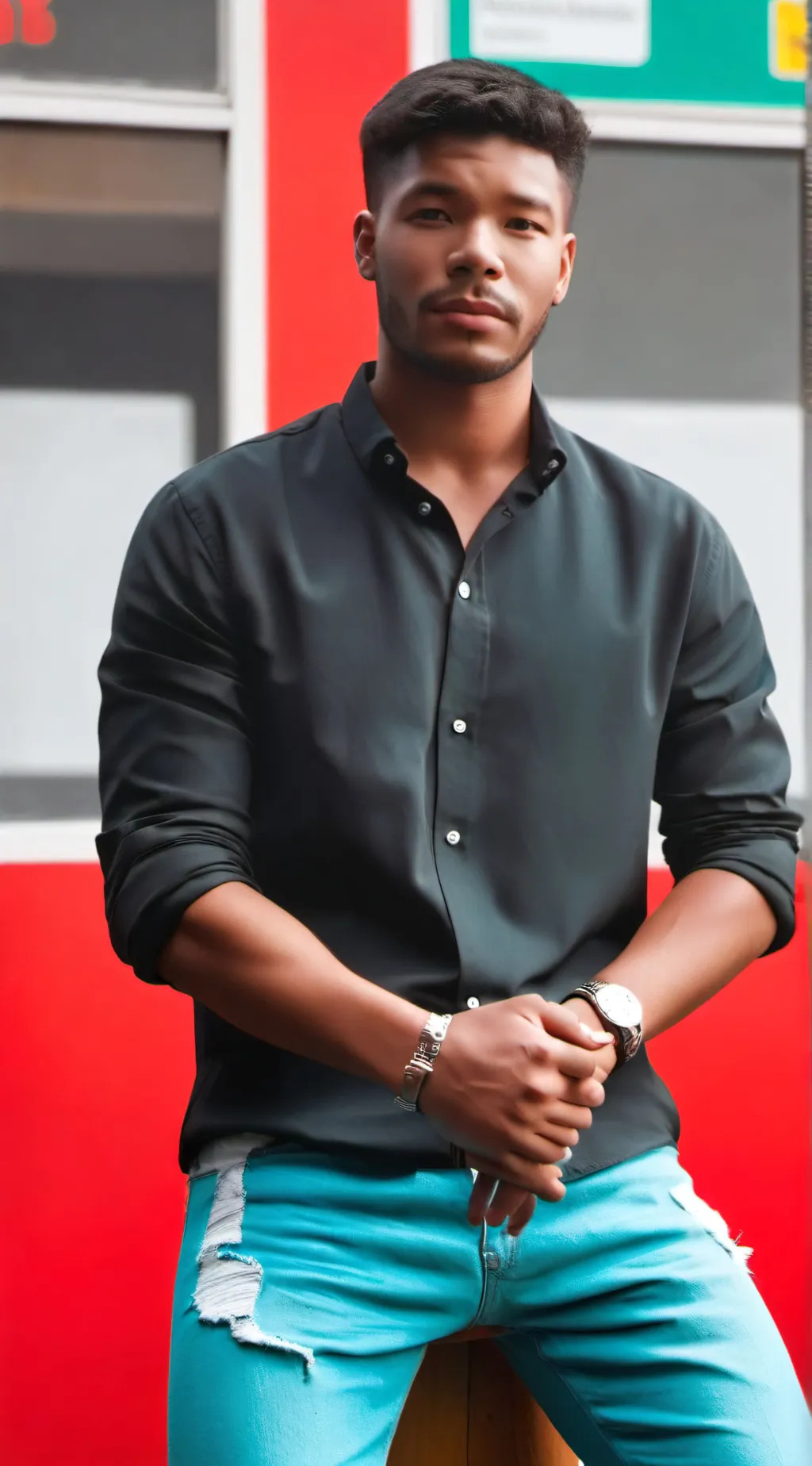 ai character: Tyson background