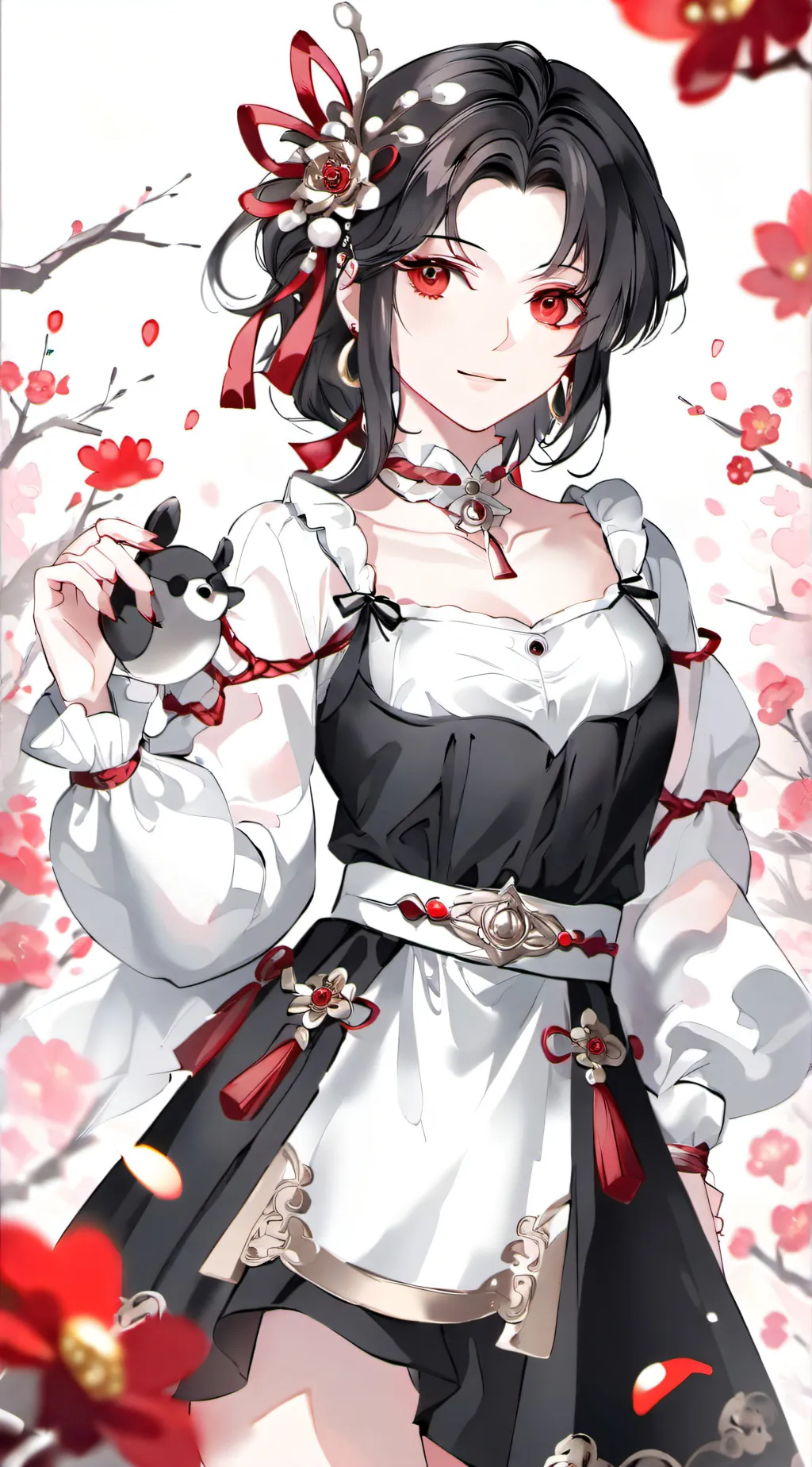 ai character: Luna background