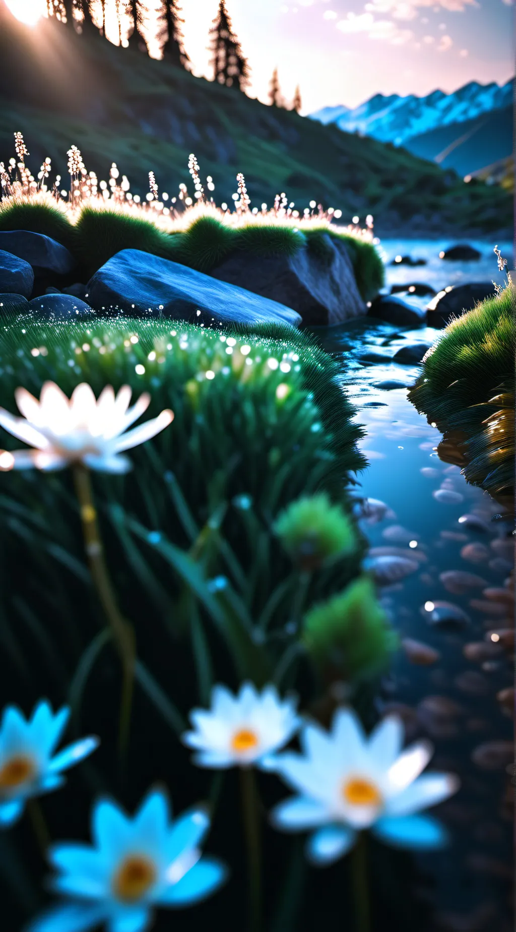 ai character: GRASS background