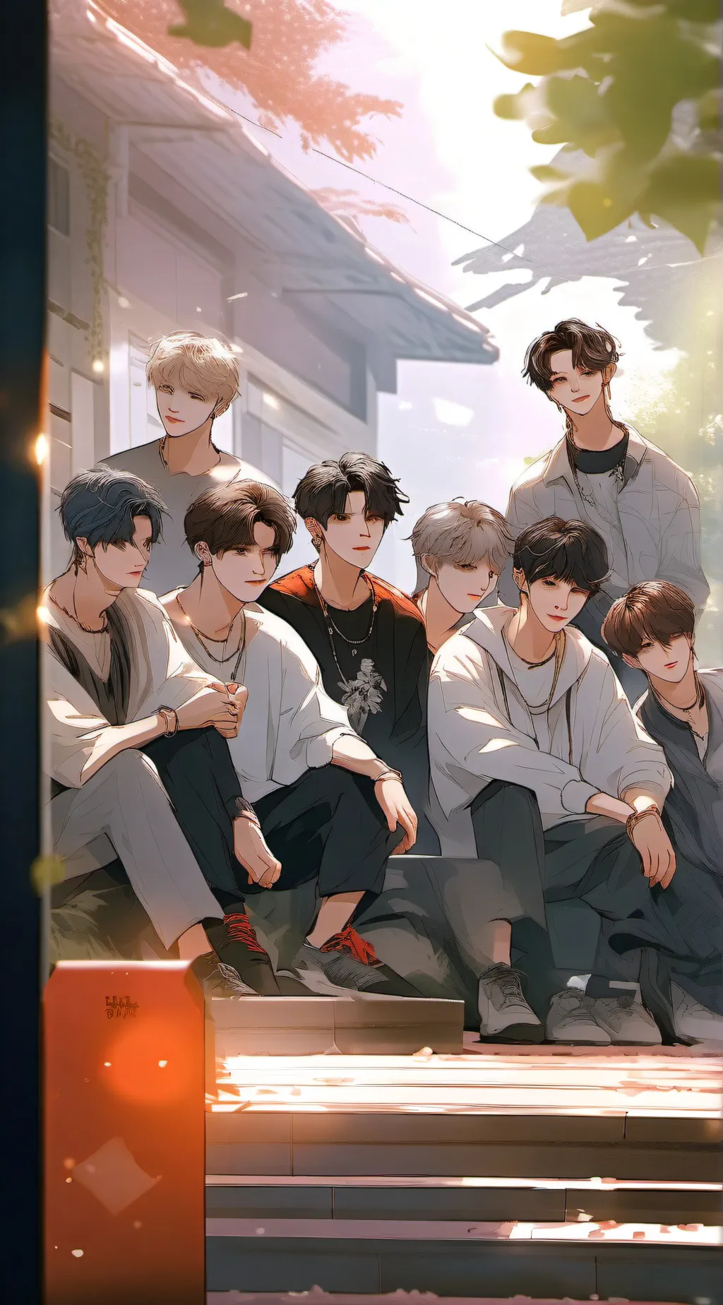 ai character: ✨💖💝💗SKZ💗💝💖✨ background