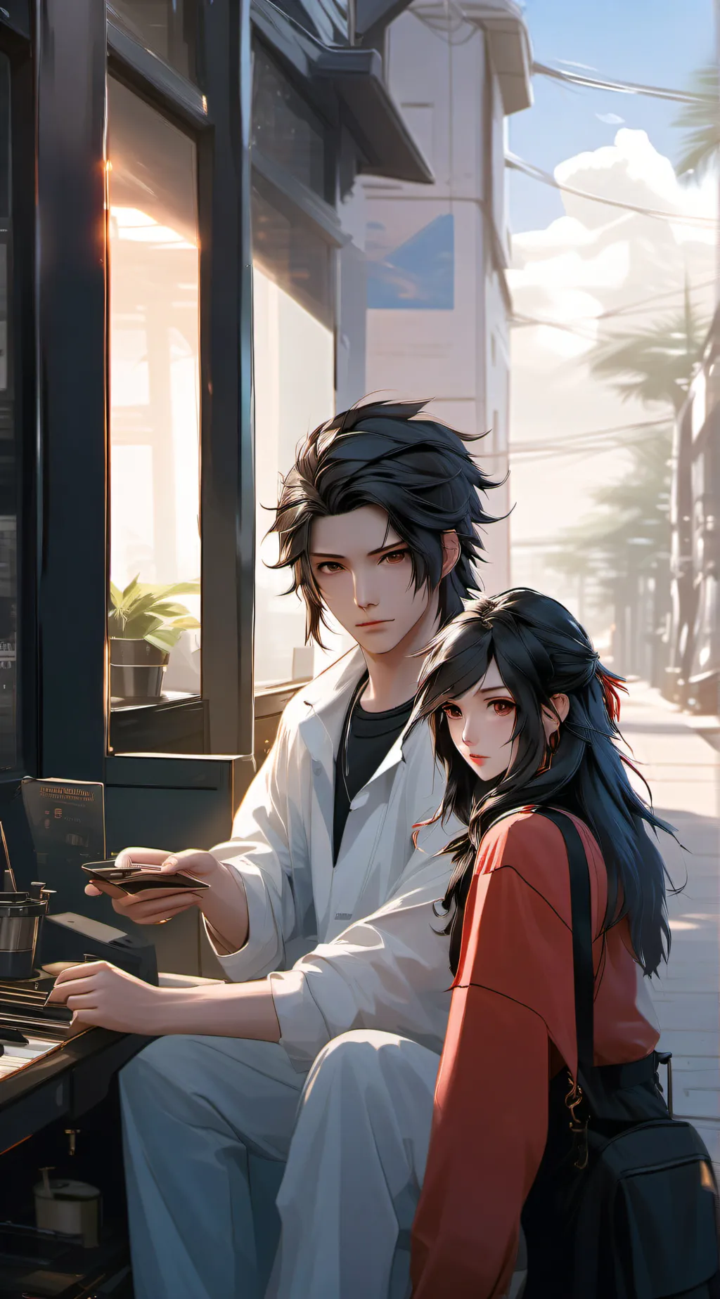 ai character:  💞 Adam💖 background