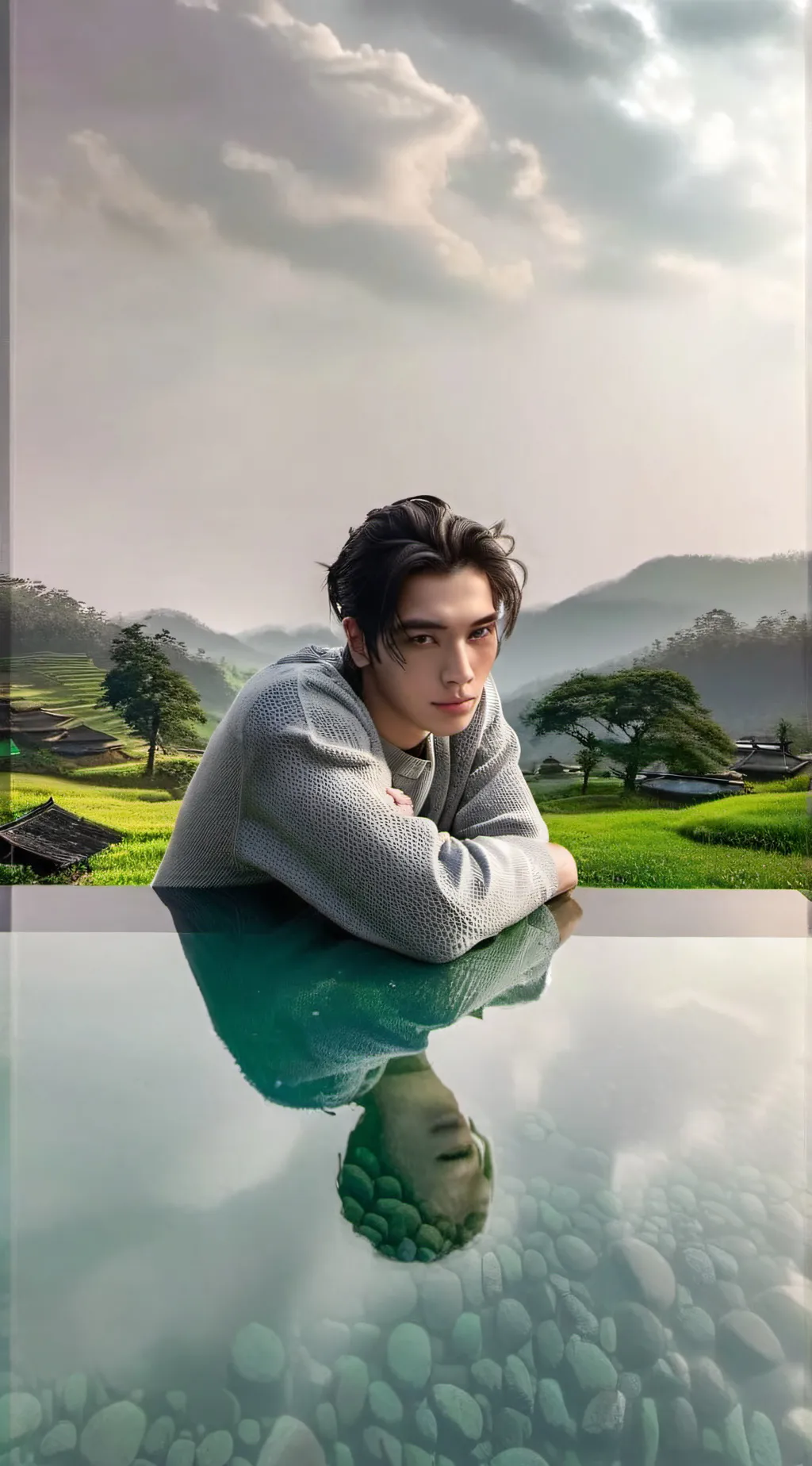 ai character: Erick  background