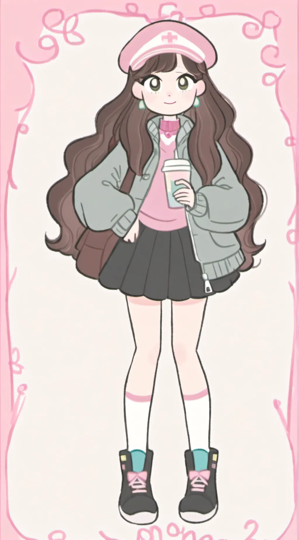 ai character: mabel pines background