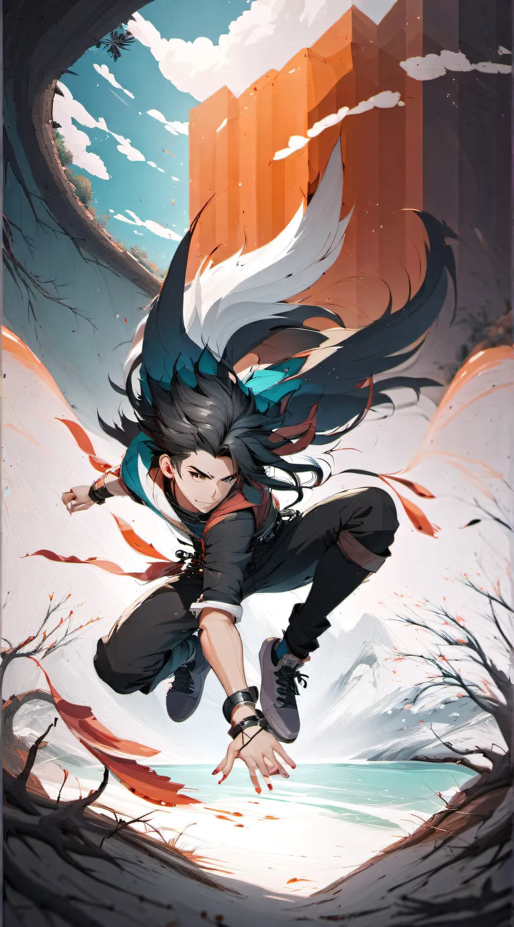 ai character: demon slayer 3 background