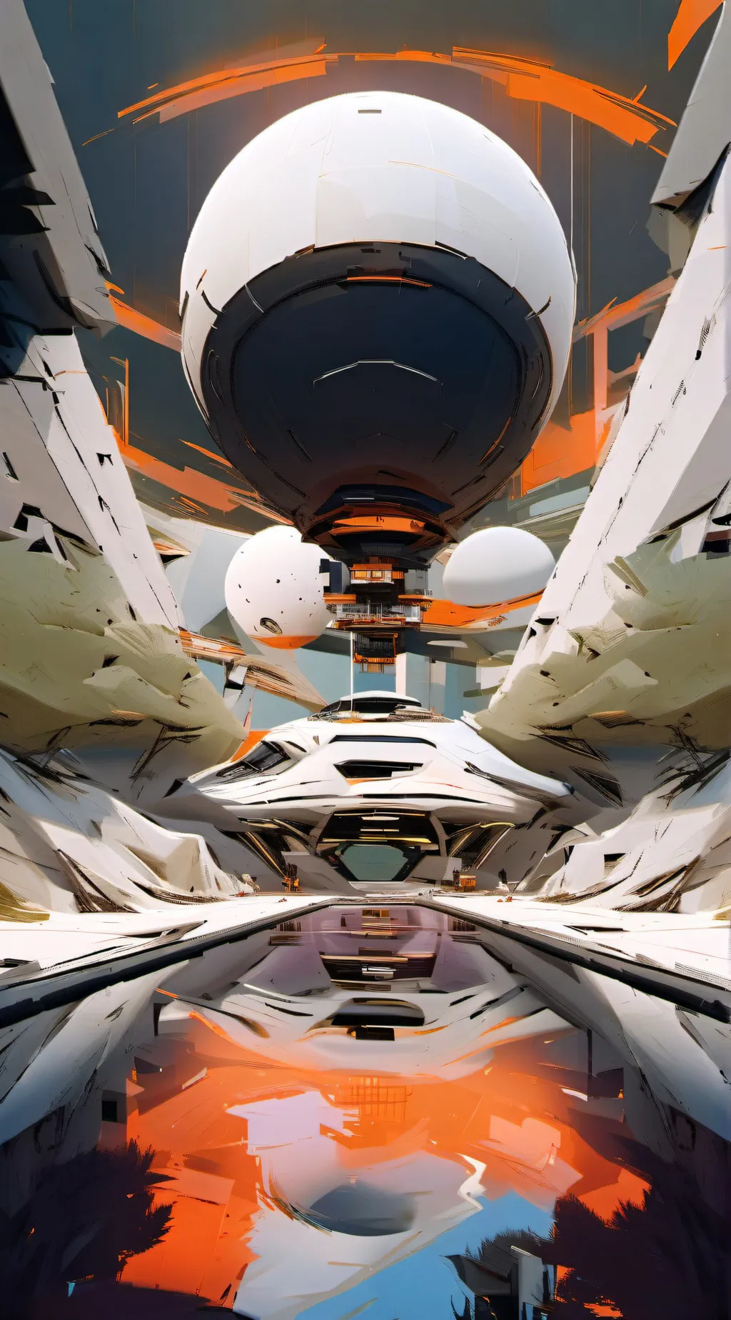 ai character: murder drones  background