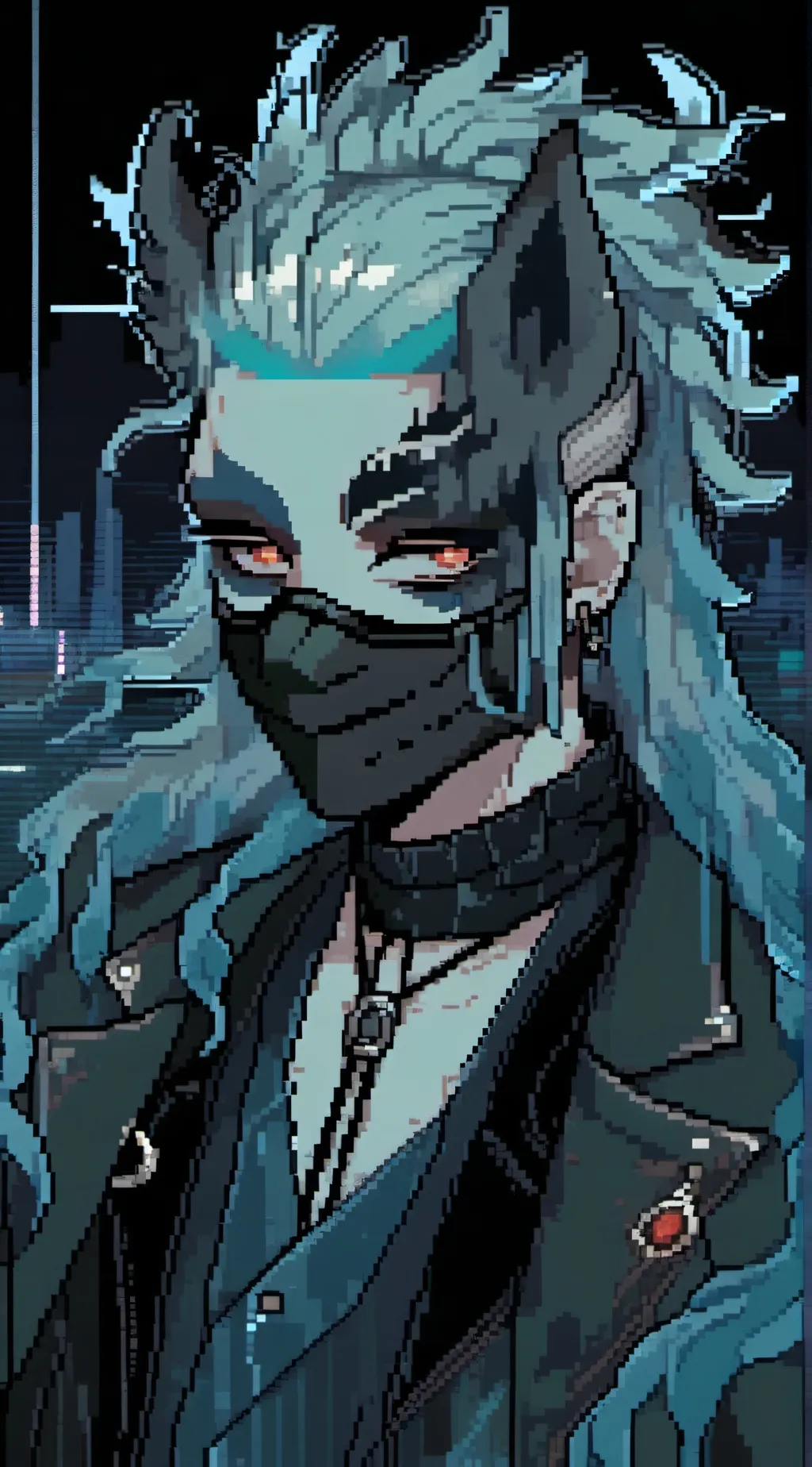 ai character: {[ Klawz Lewis]}  background