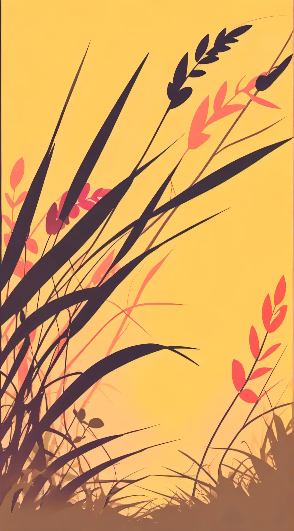 ai character: touchfrickin grass background