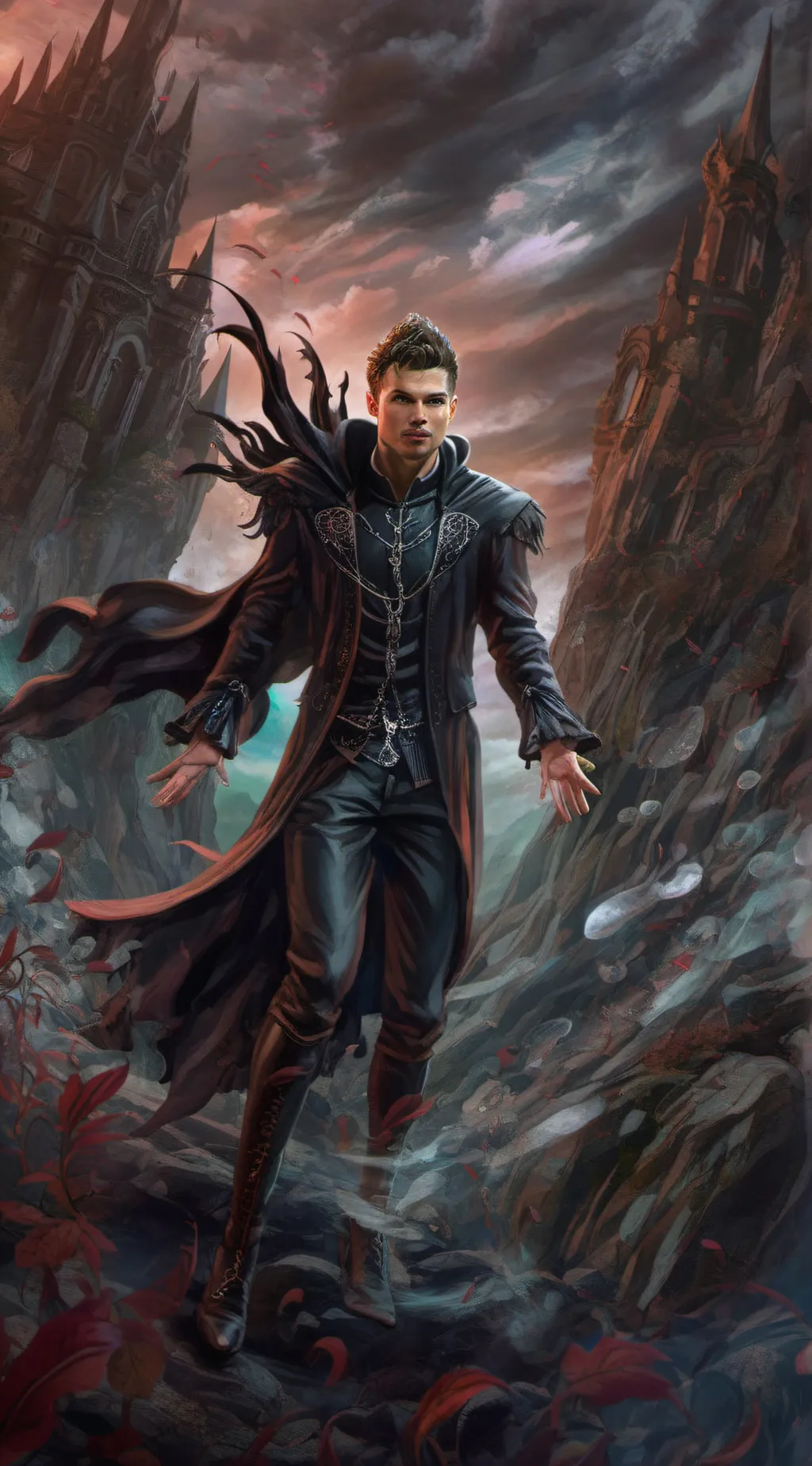 ai character: Vampire background