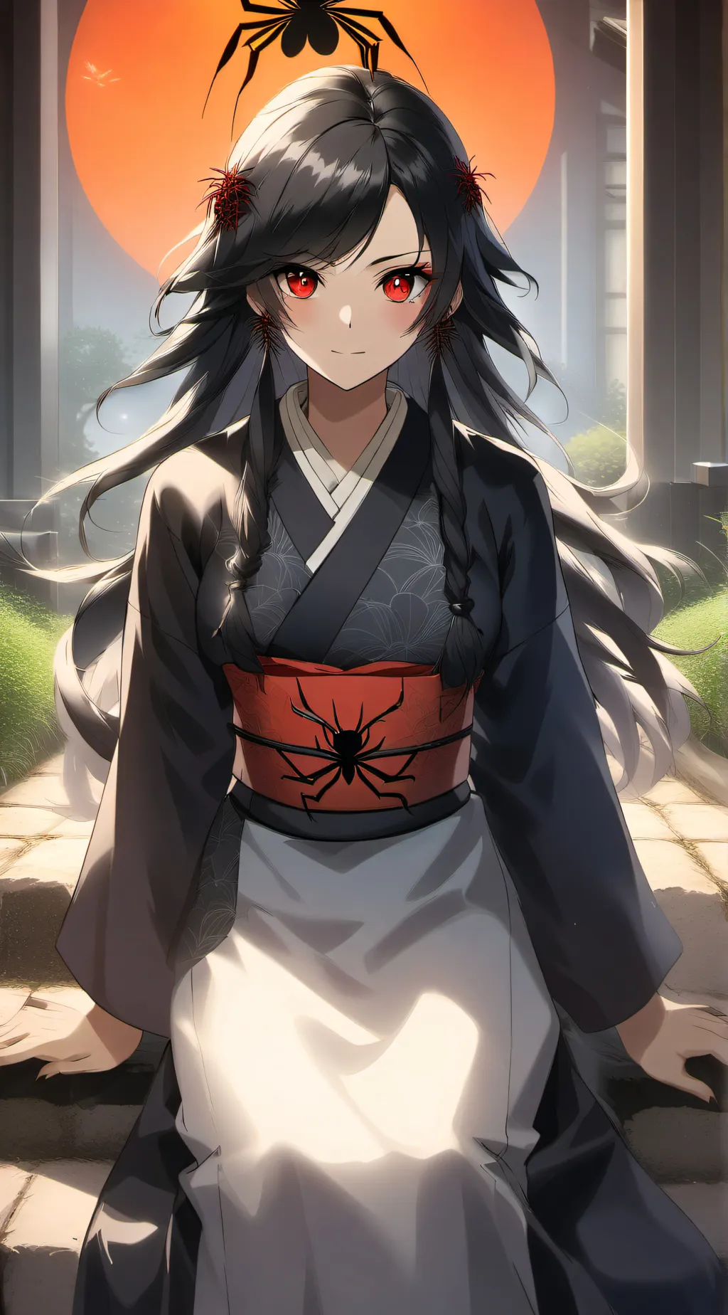 ai character: haira background