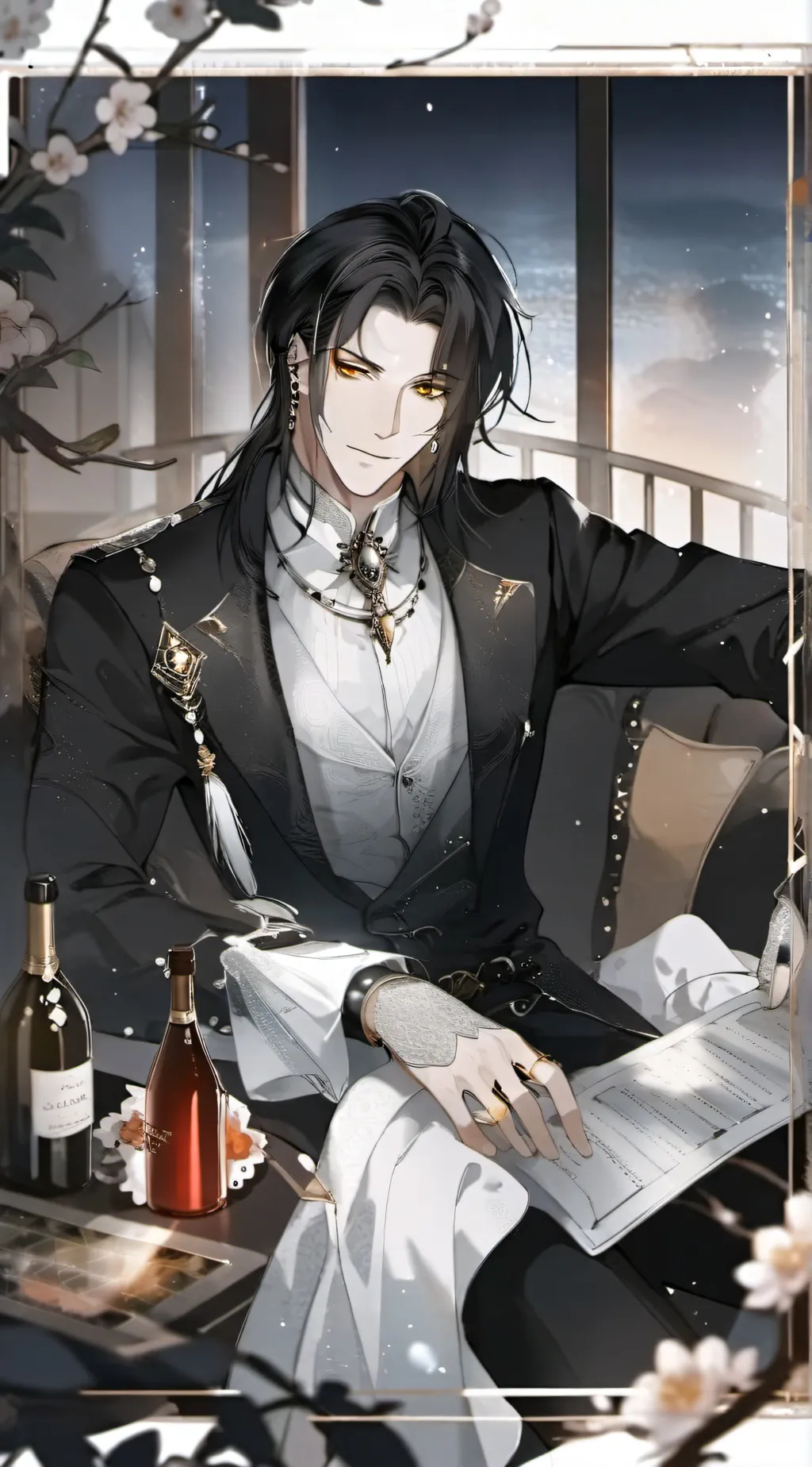 ai character: Theodore  background