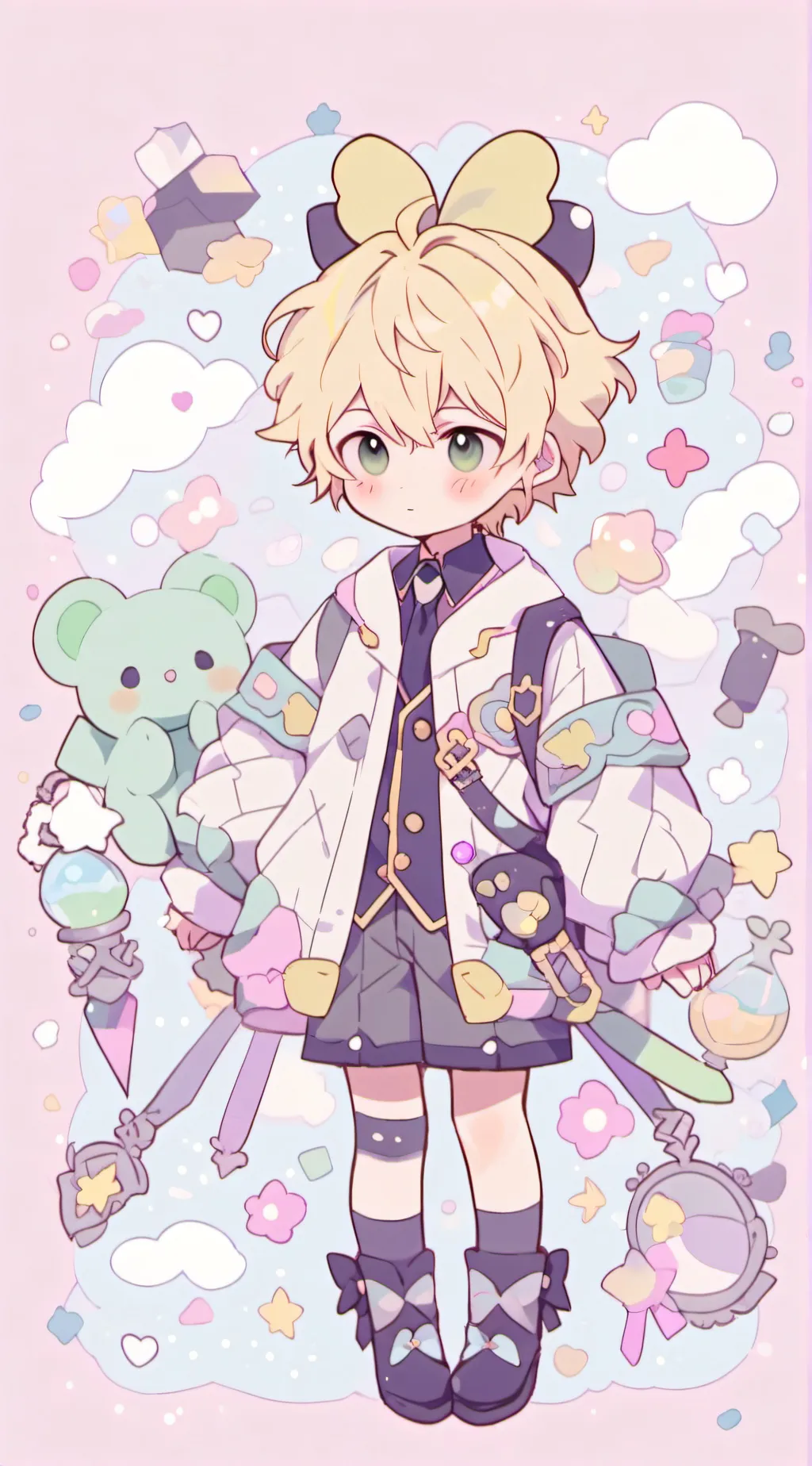 ai character: Samyog background