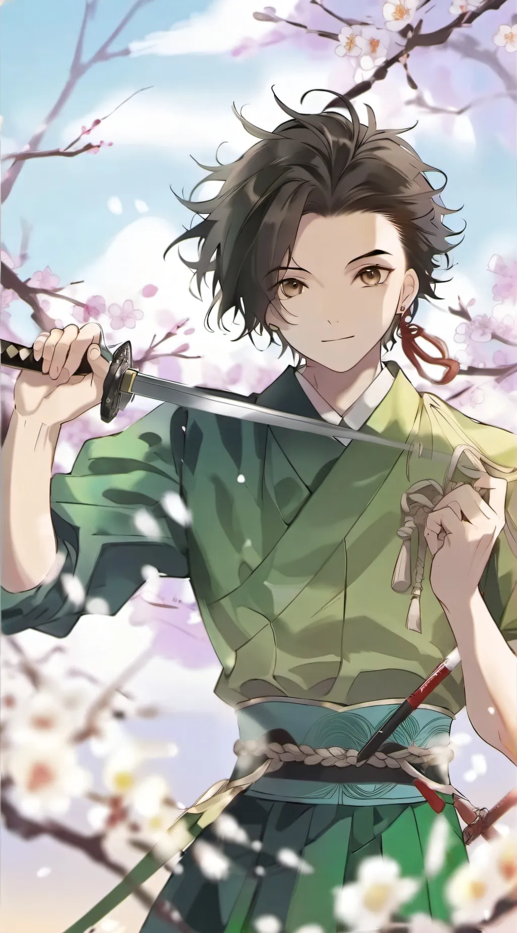 ai character: Demon Slayer background