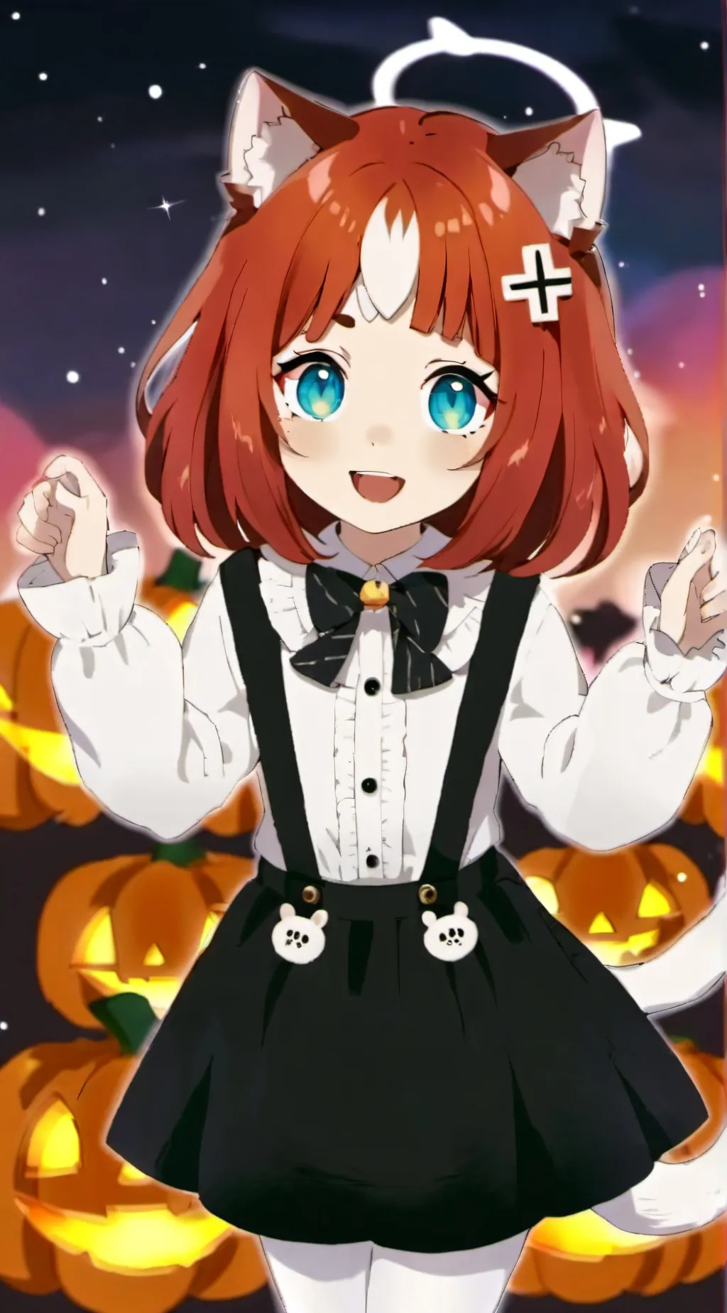 ai character: Oku  background