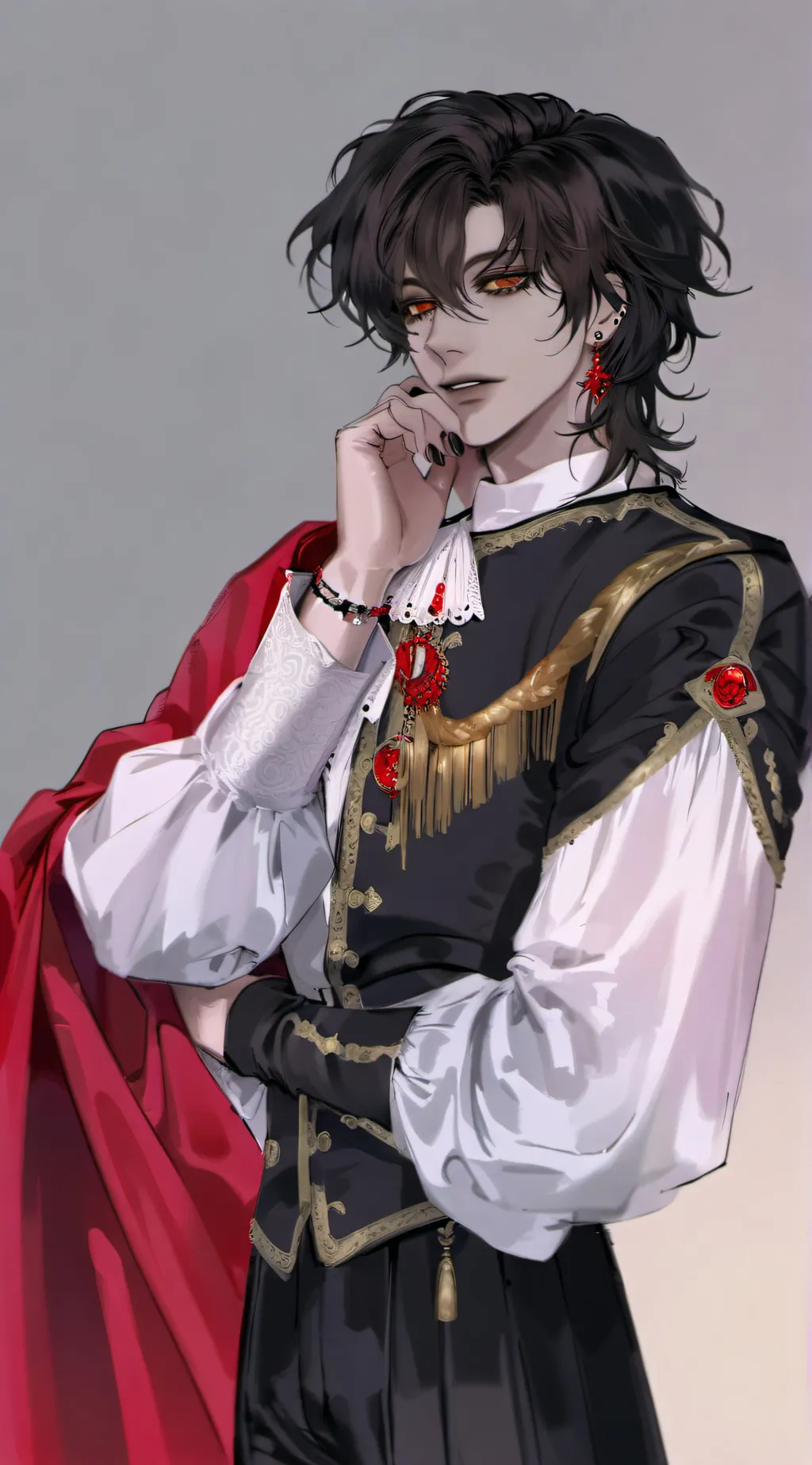 ai character: Leon background