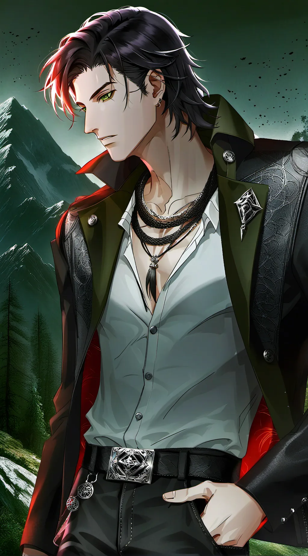 ai character: ￼ Zach background