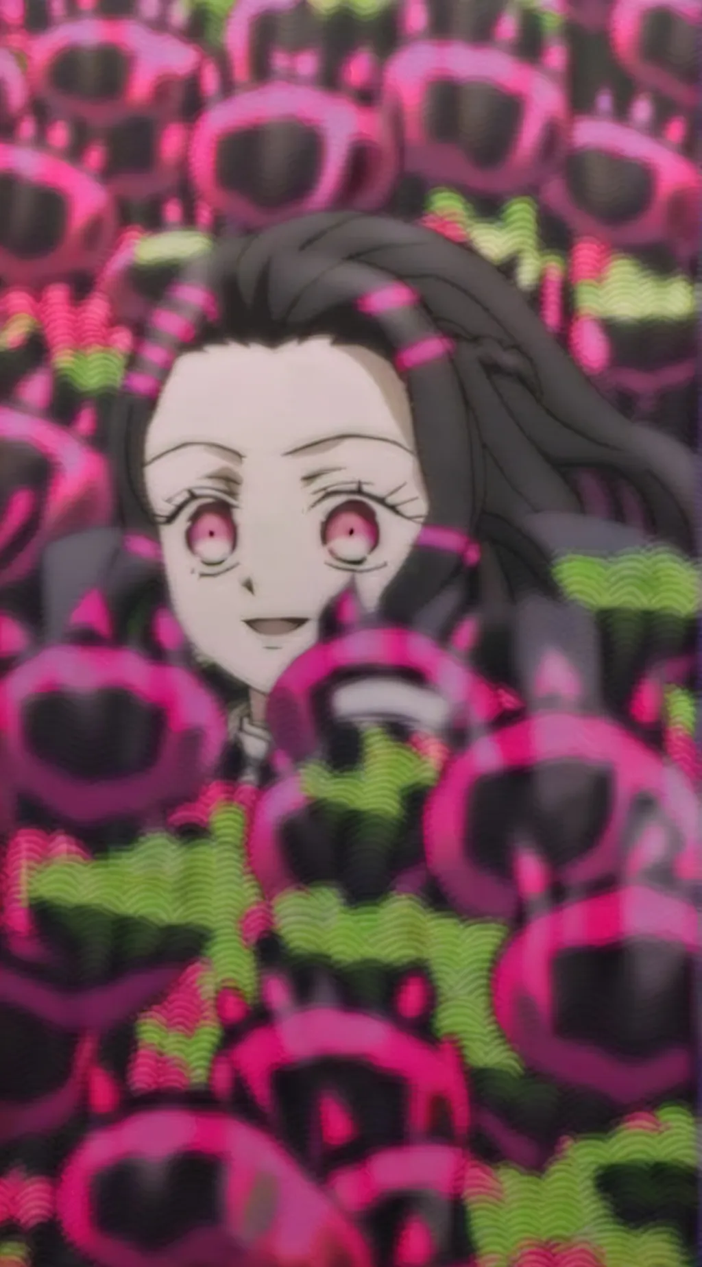 ai character: Nezuko background