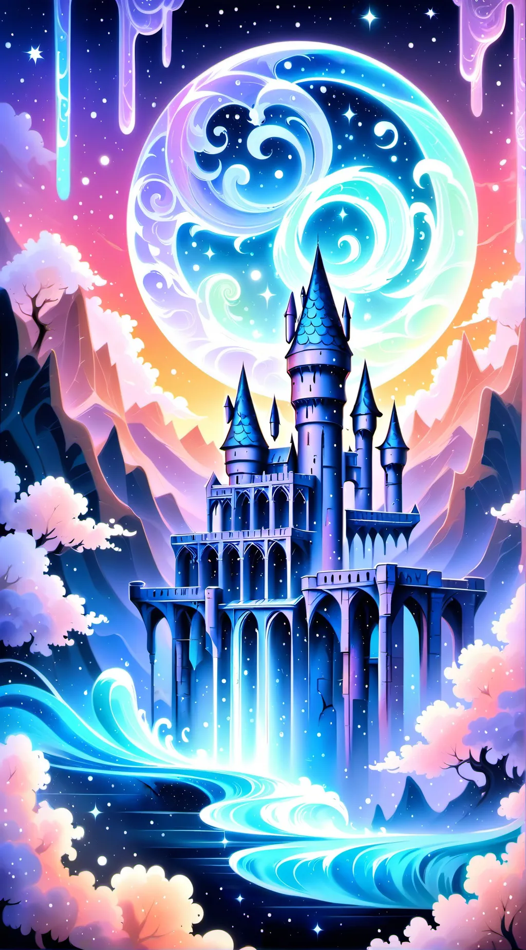 ai character: Hogwarts  background