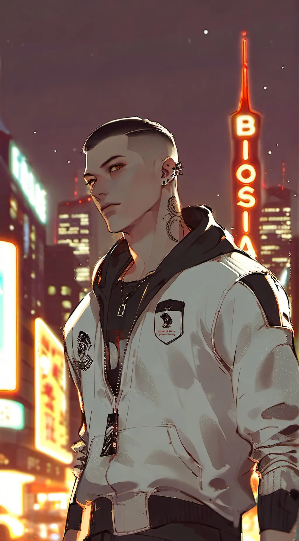 ai character: Kaede background