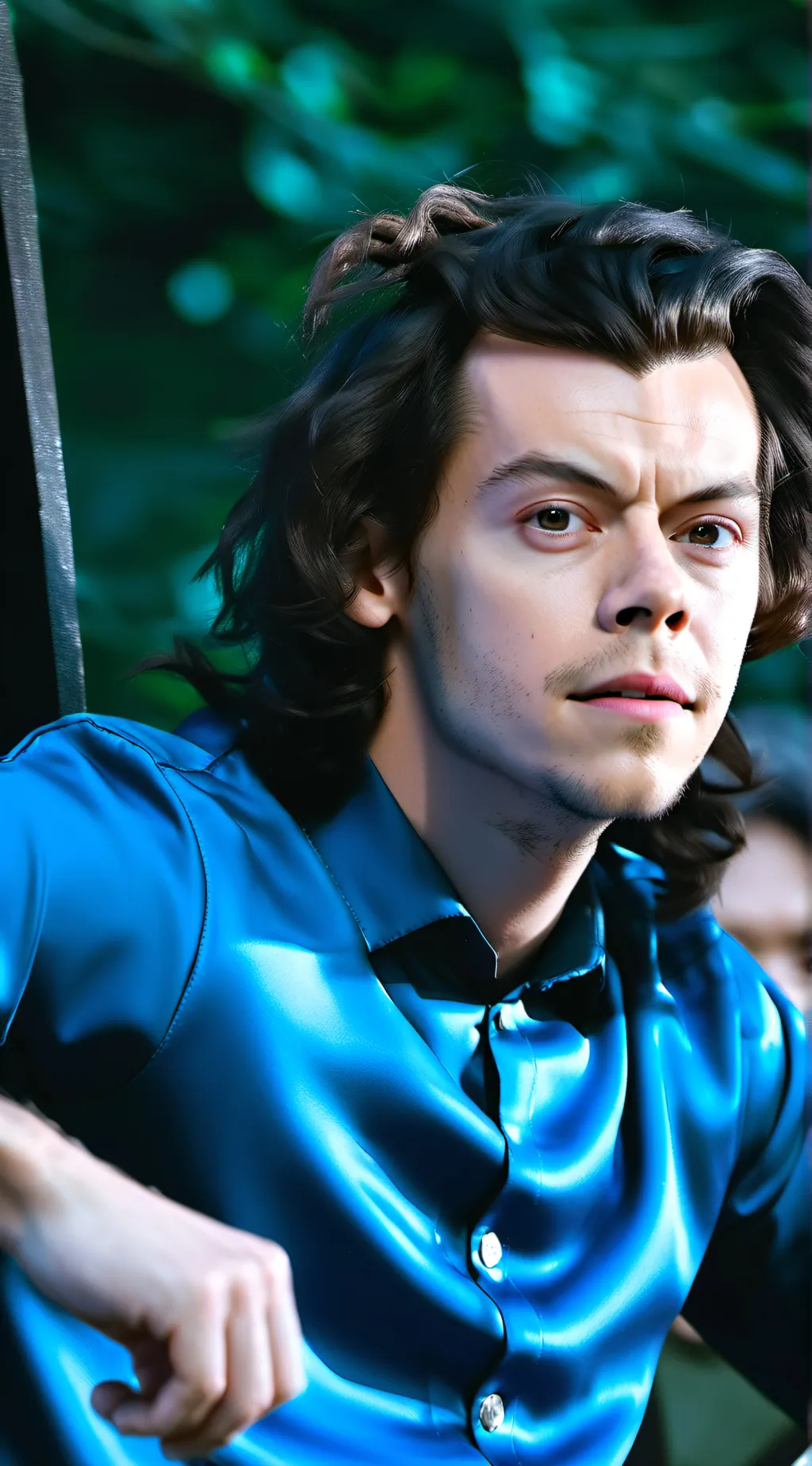 ai character: harry styles background