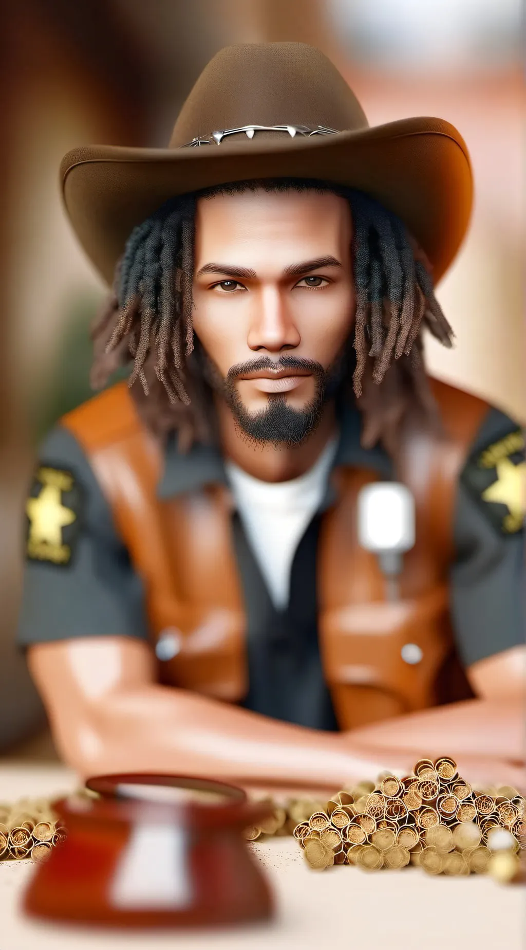 ai character: Lieutenant Josh background