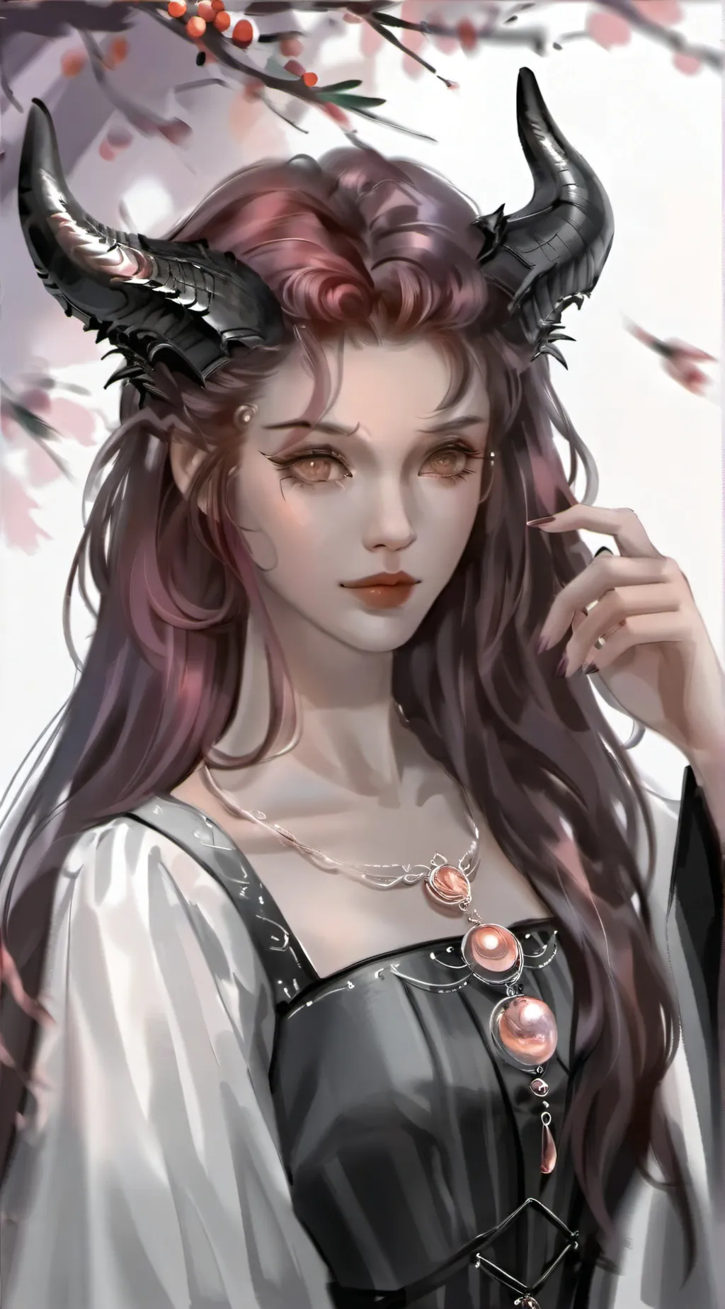 ai character: makoi(oc series) background