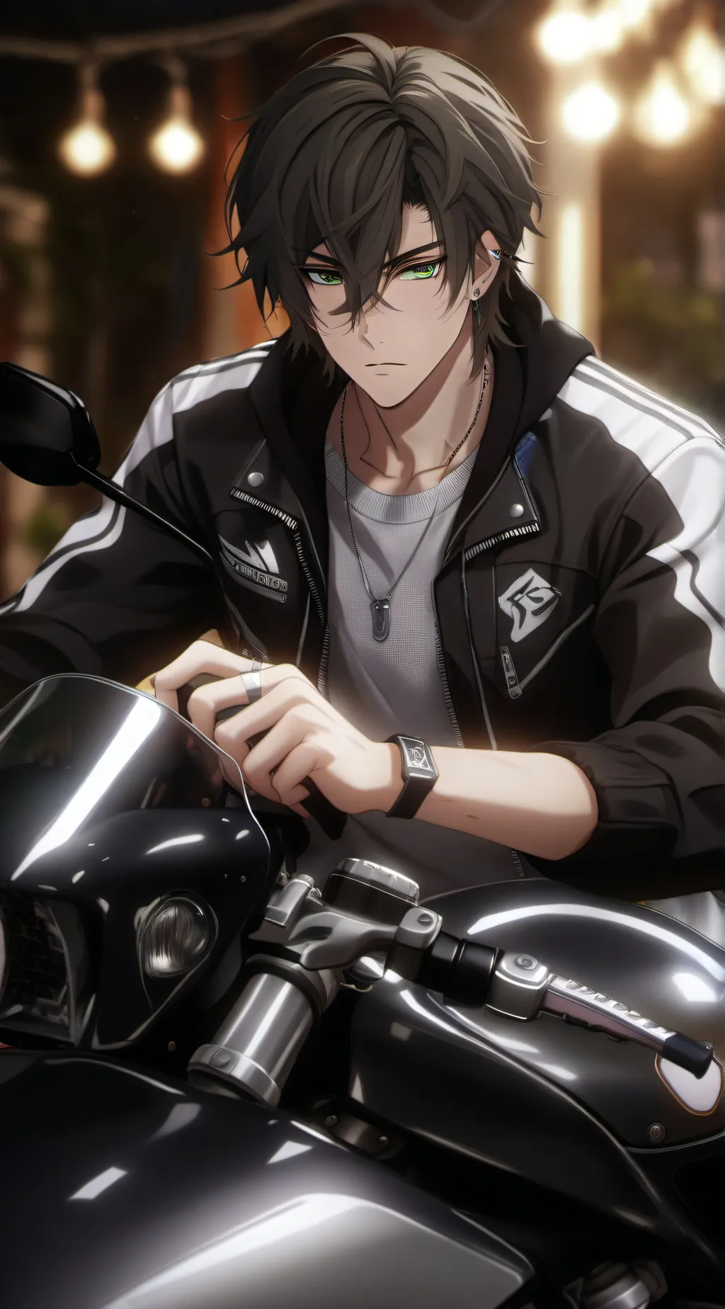 ai character: Issac 🎀 background