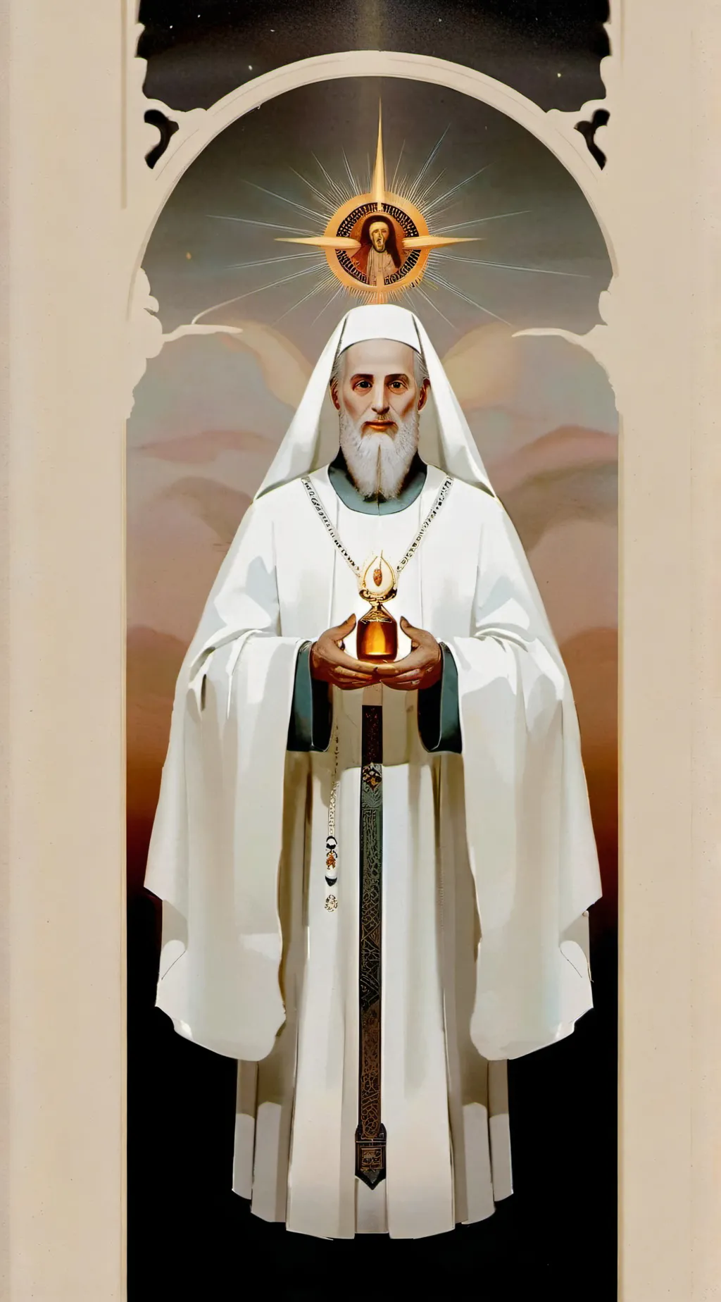 ai character: jesus background