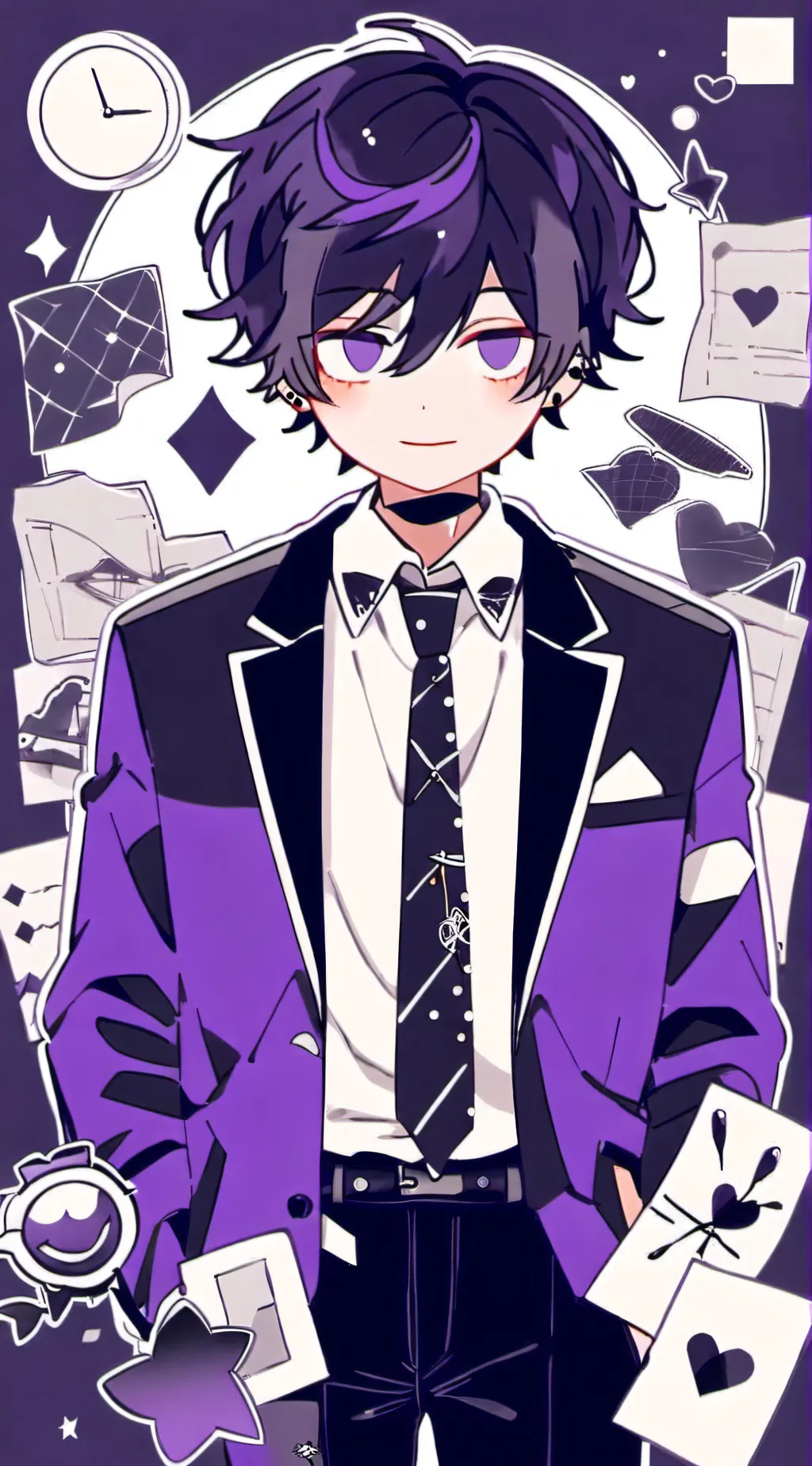 ai character: Vin background