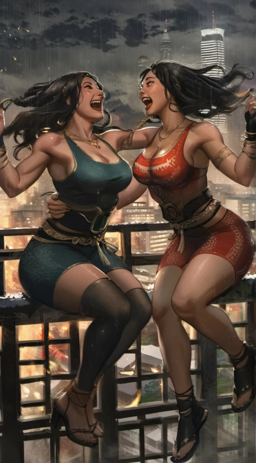 ai character: Megumi Tickle background