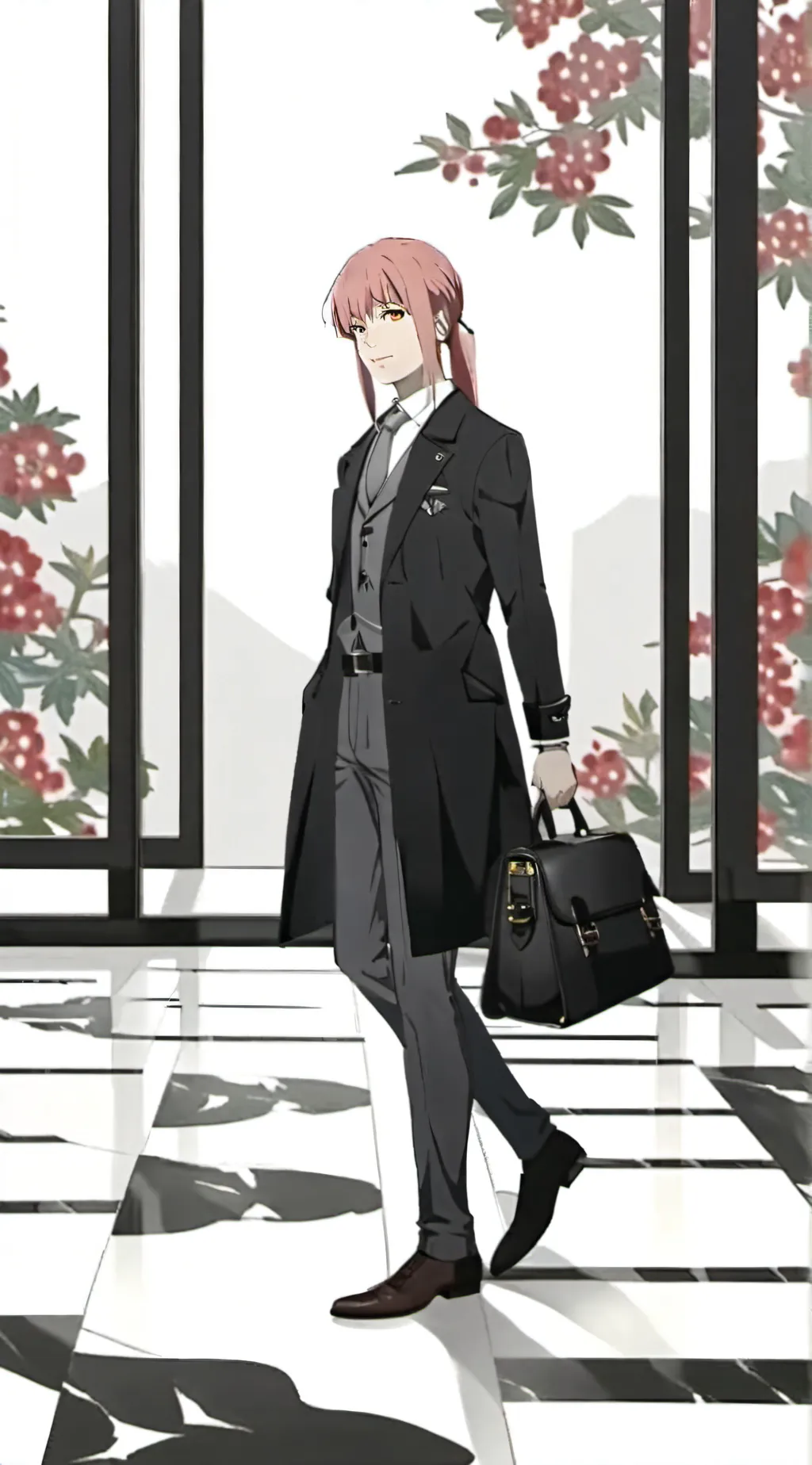 ai character: Makima background