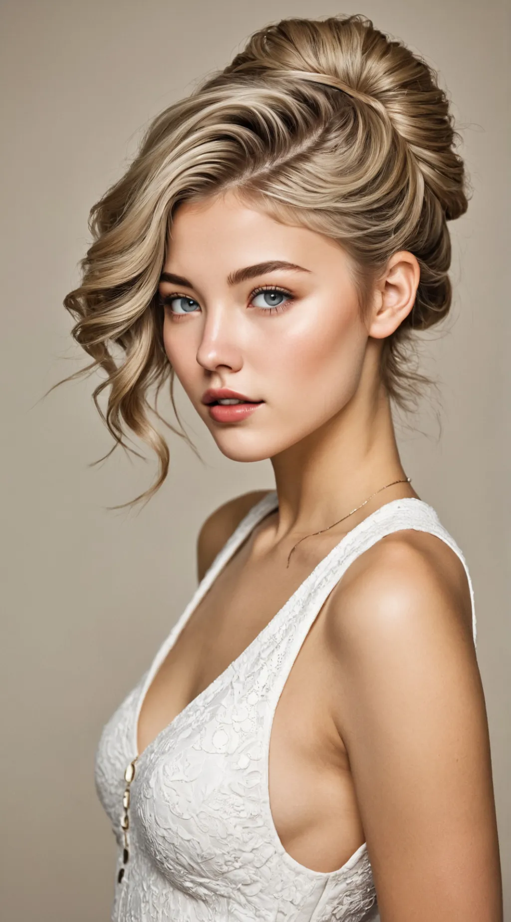 ai character: Melanie Delaney  background