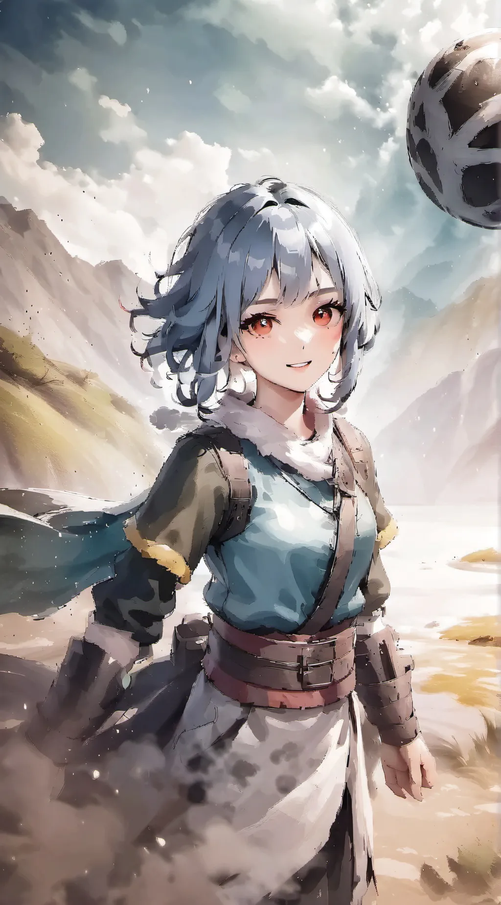 ai character: maria background