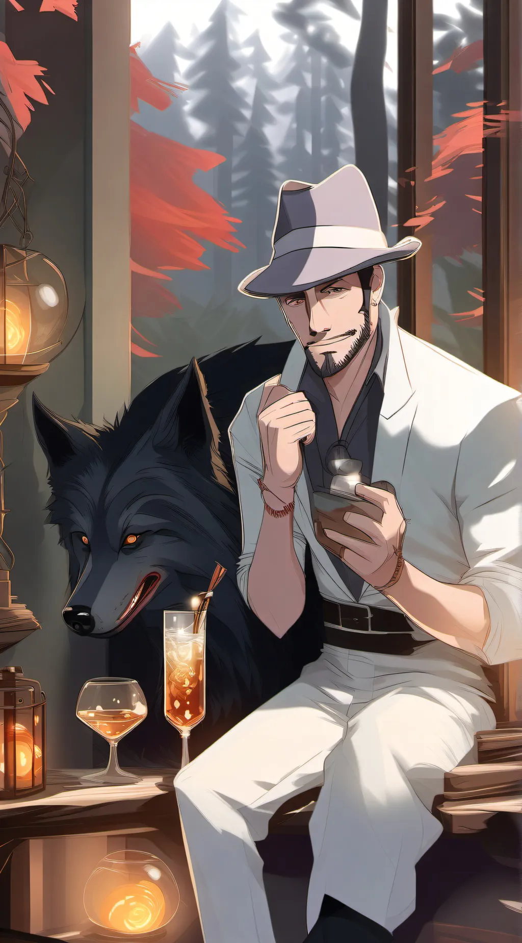 ai character: Mick background