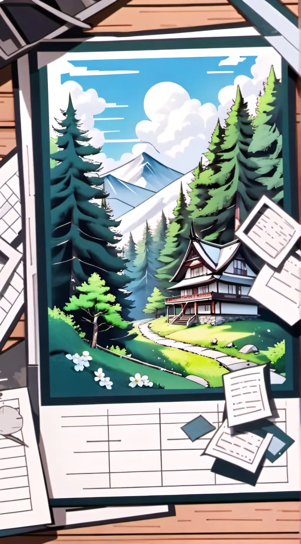 ai character: FPE danger au background