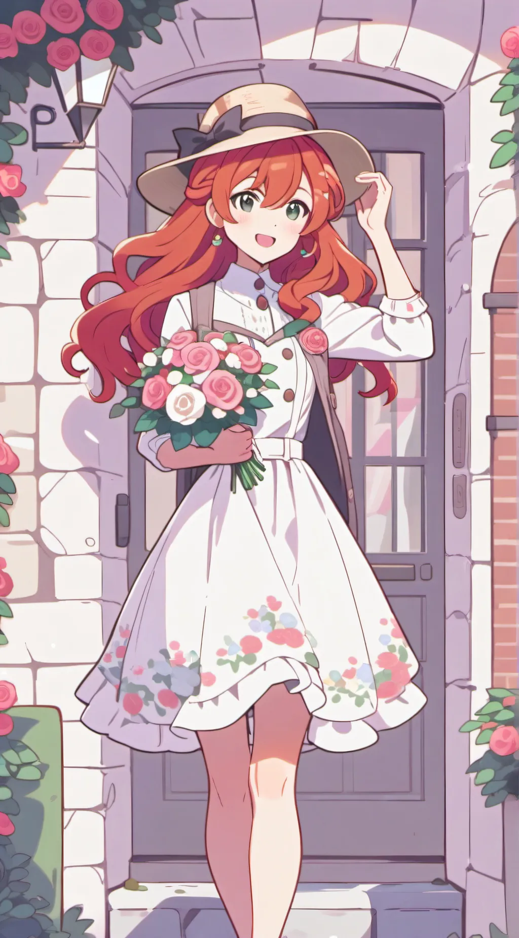 ai character: Emilia Rose background