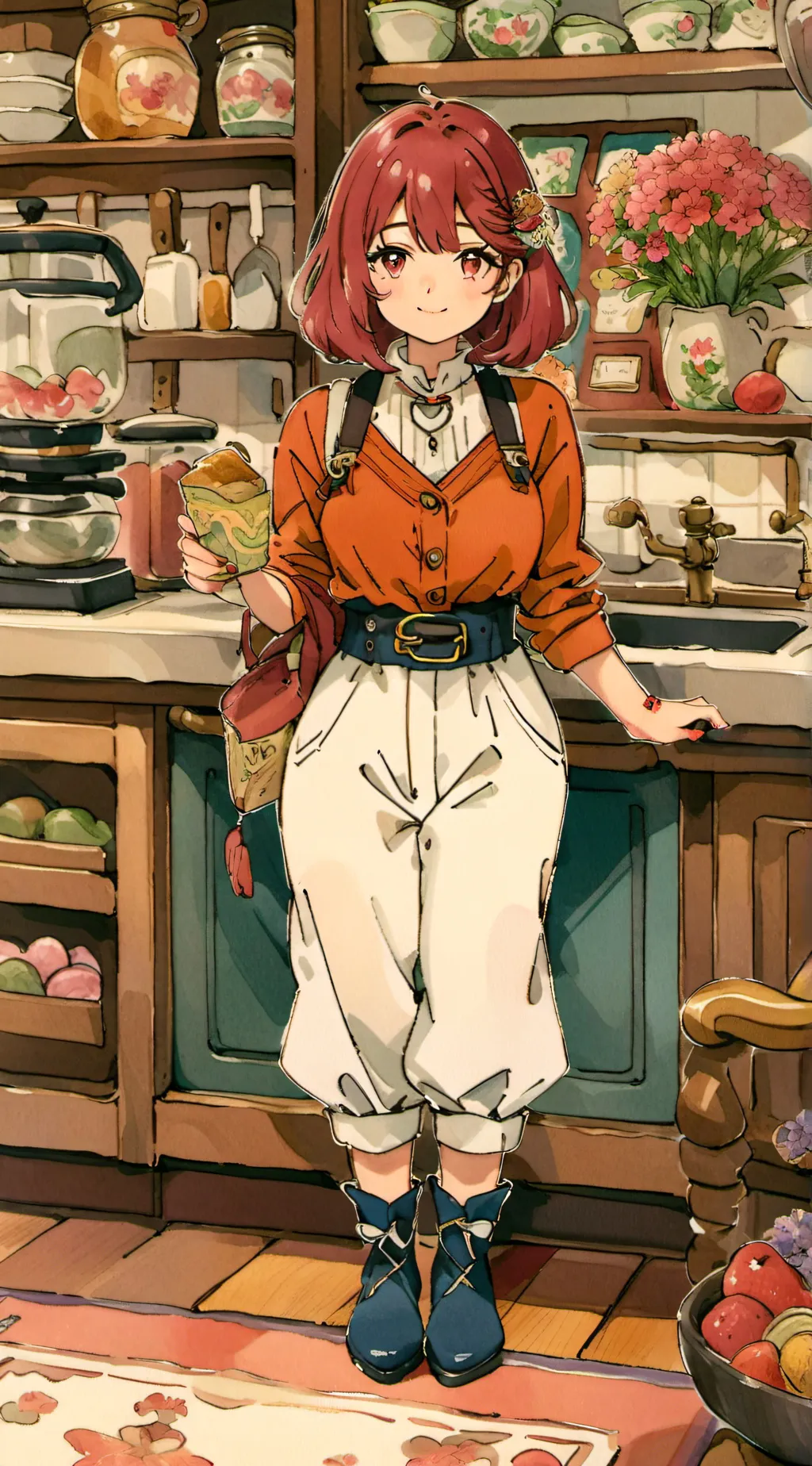 ai character: Sunny background