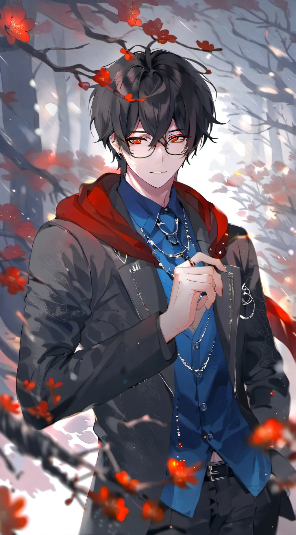 ai character: ♡David♡ background