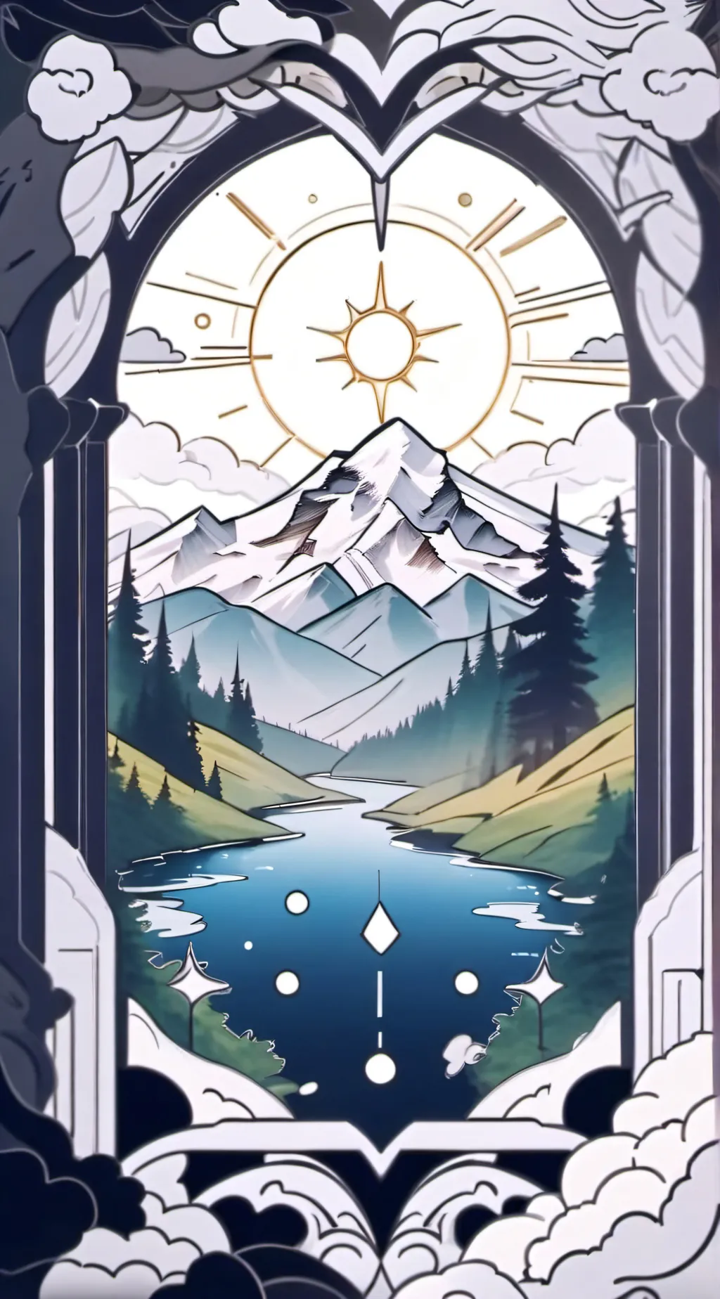 ai character: astro background