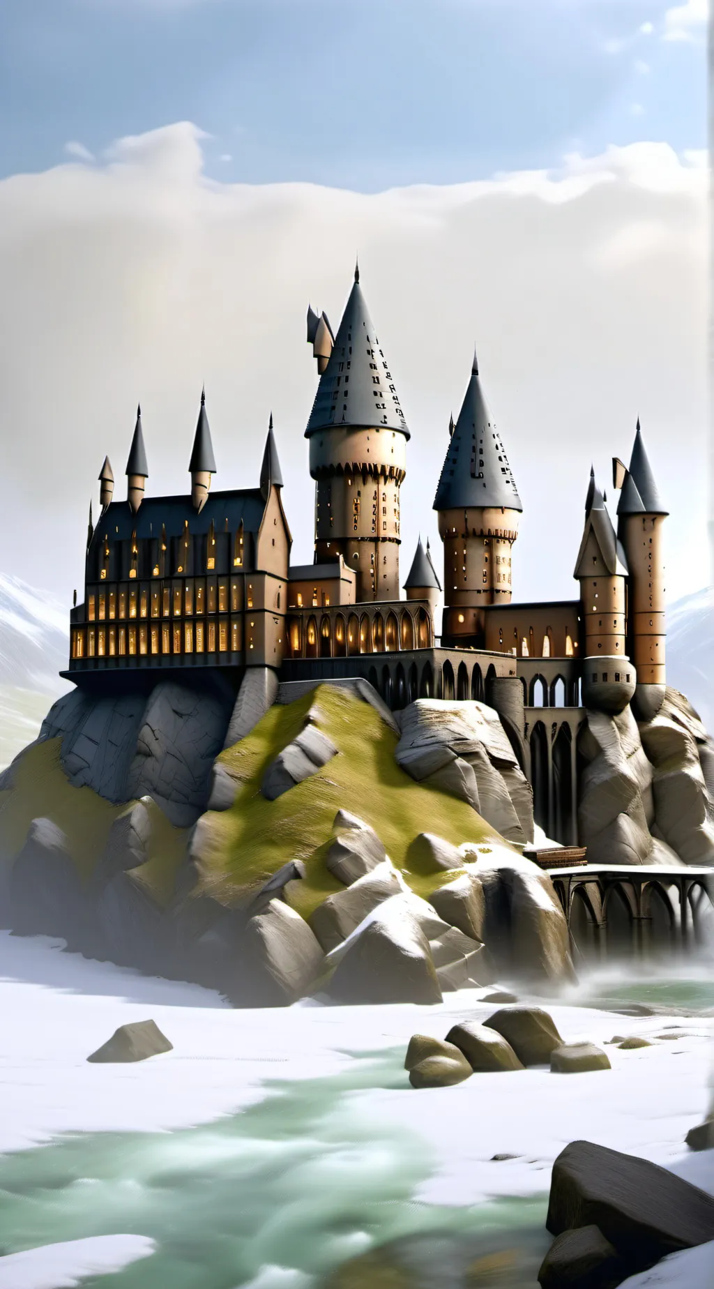 ai character: Hogwarts background