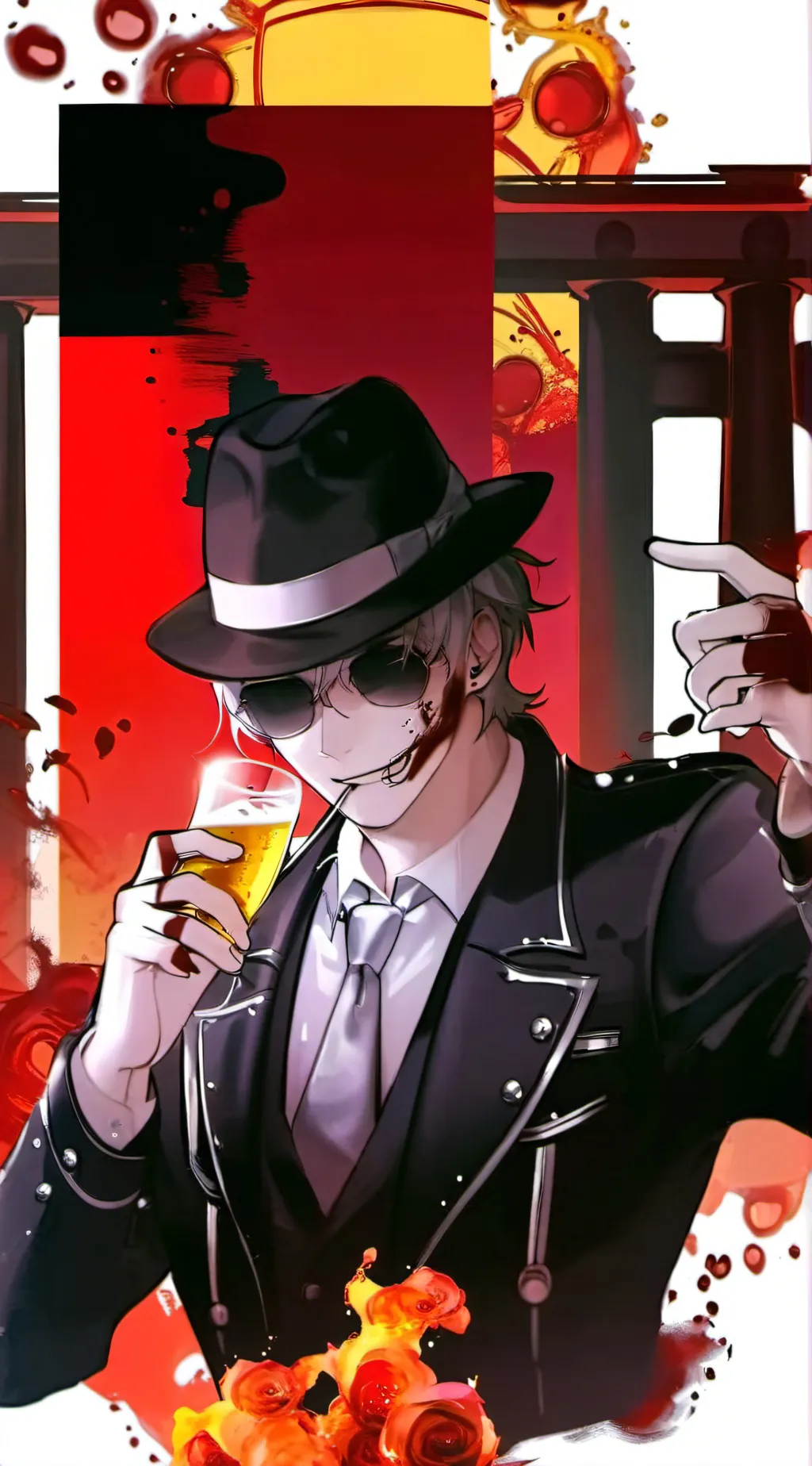 ai character: germany background