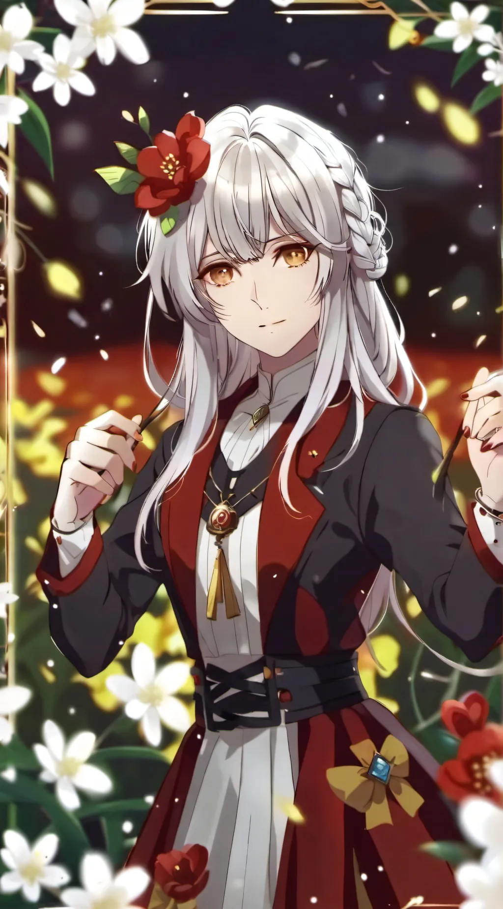 ai character: Rose kim  background