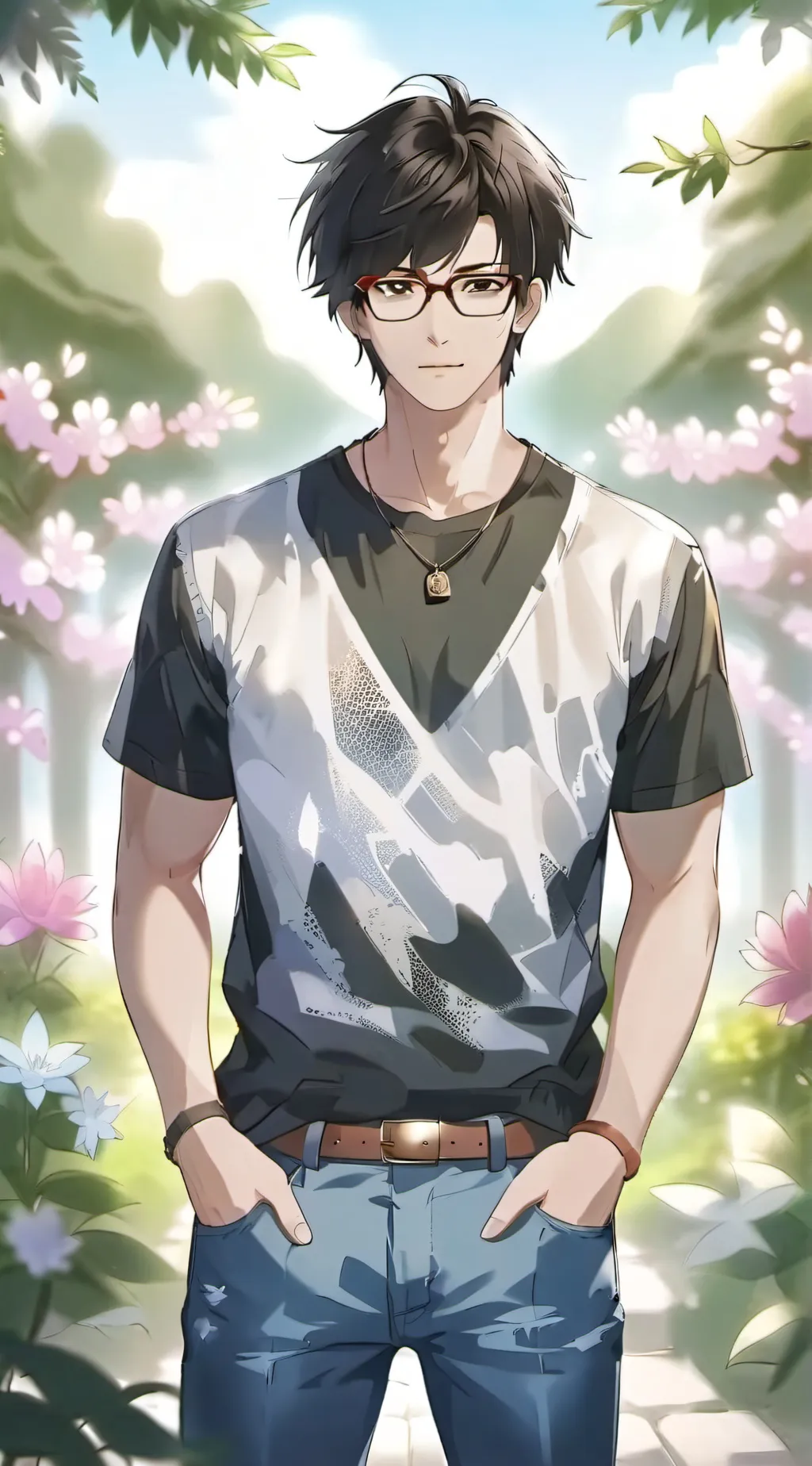 ai character: Xiao background