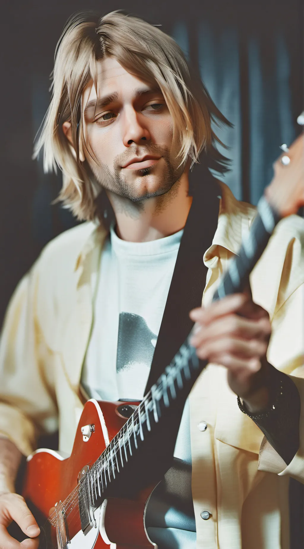 ai character: habla con kurt cob background